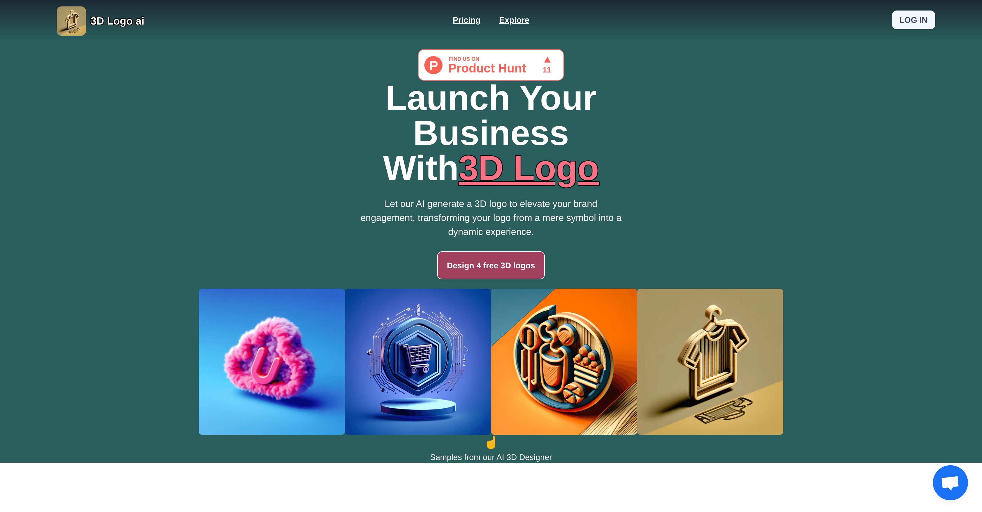 3D Logo AI screenshot