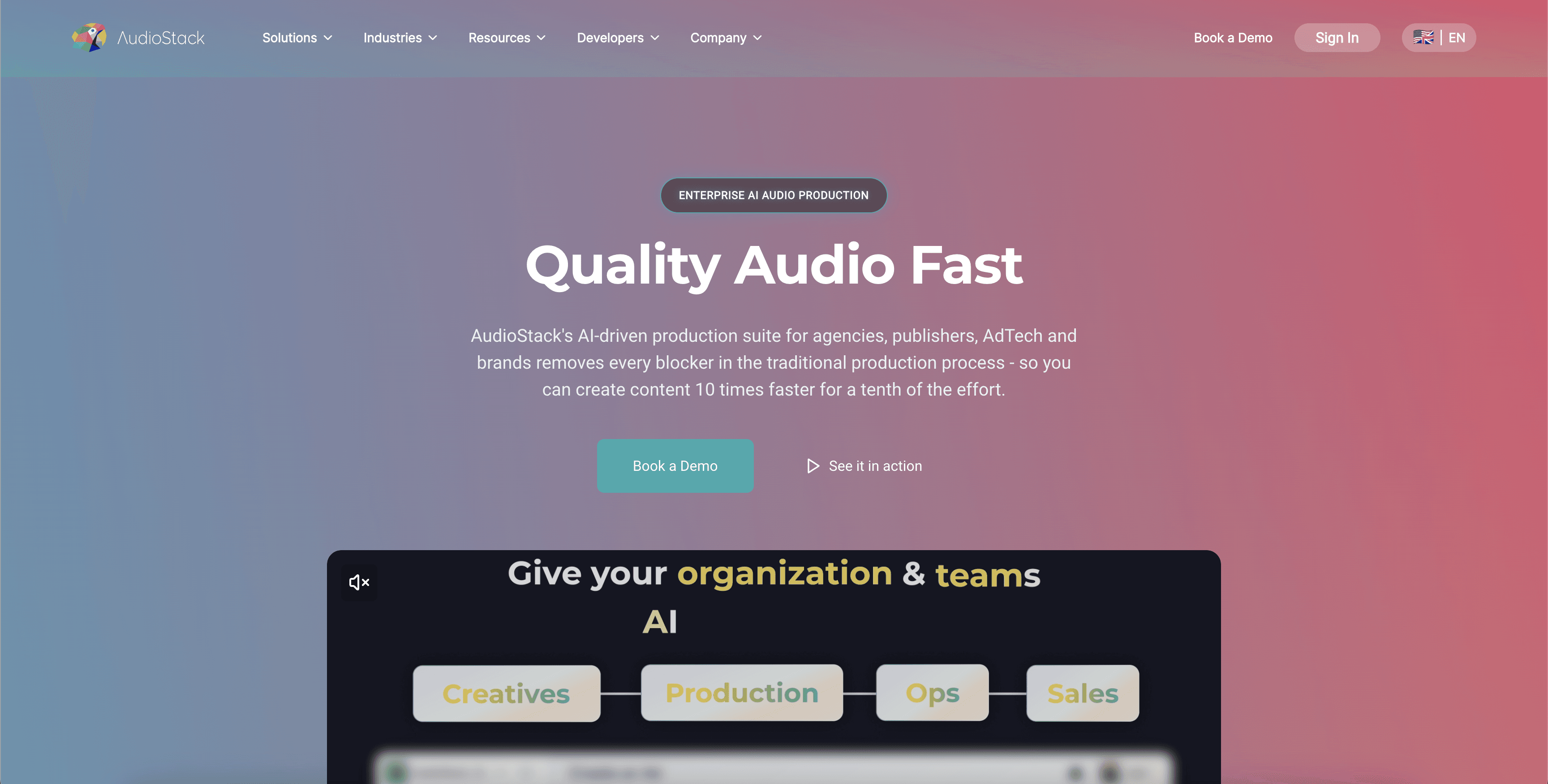 Aflorithmic screenshot