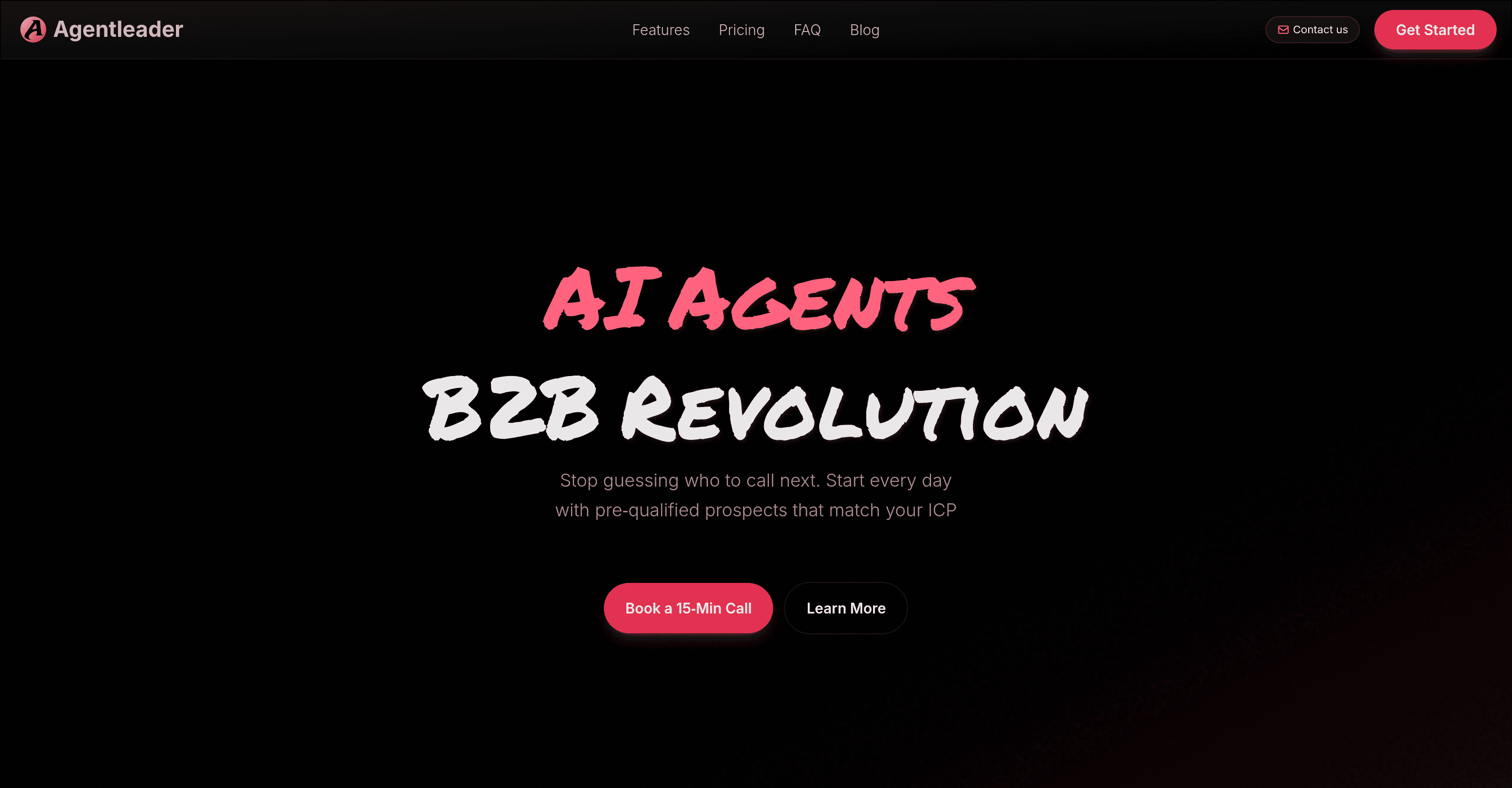 Agentleader screenshot