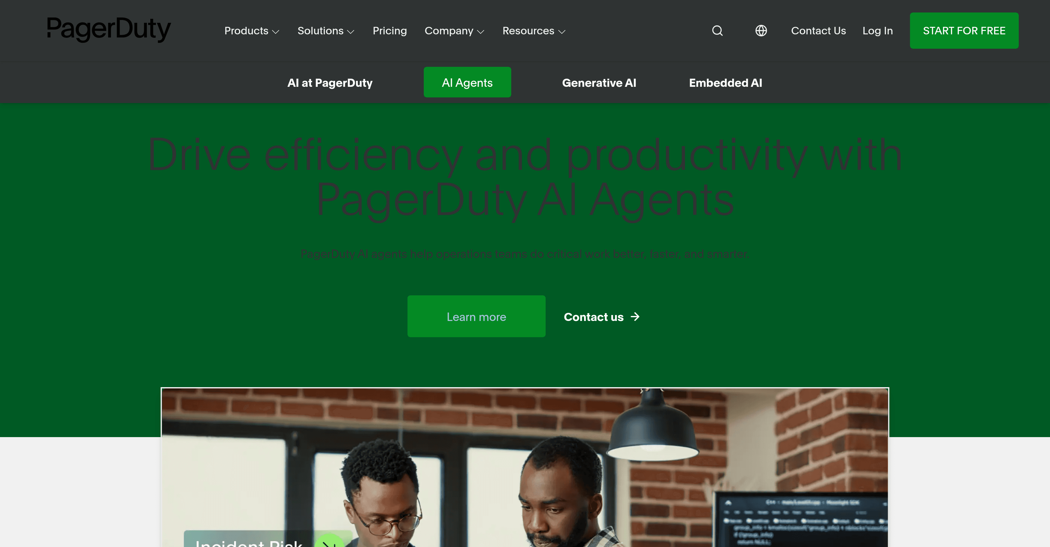 AI Agents by PagerDuty screenshot
