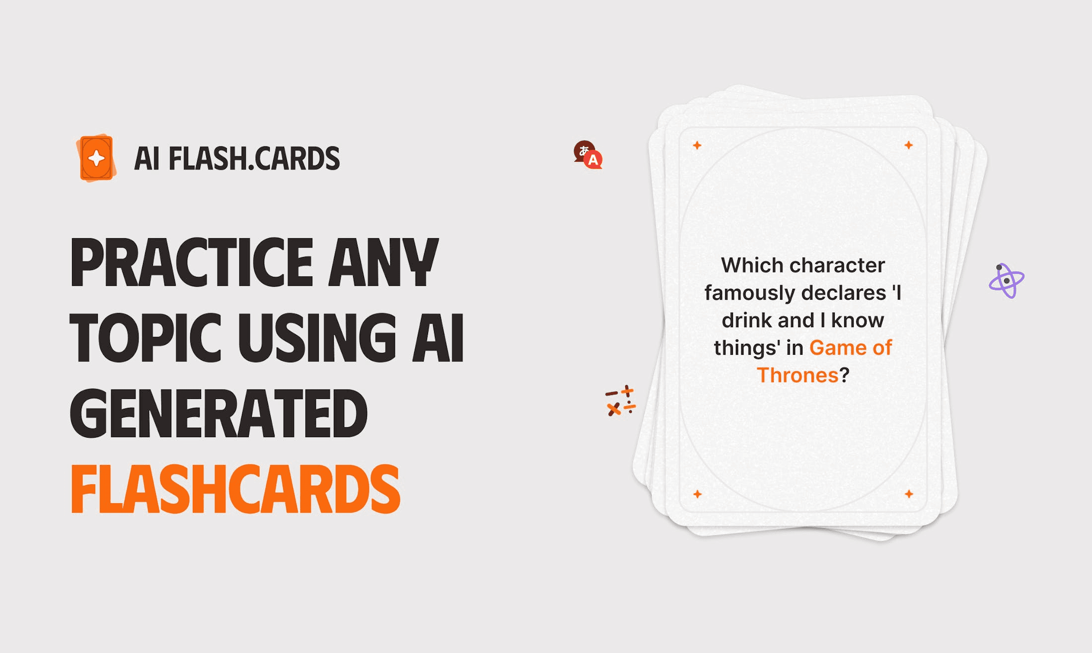 AI Flashcards Generator screenshot