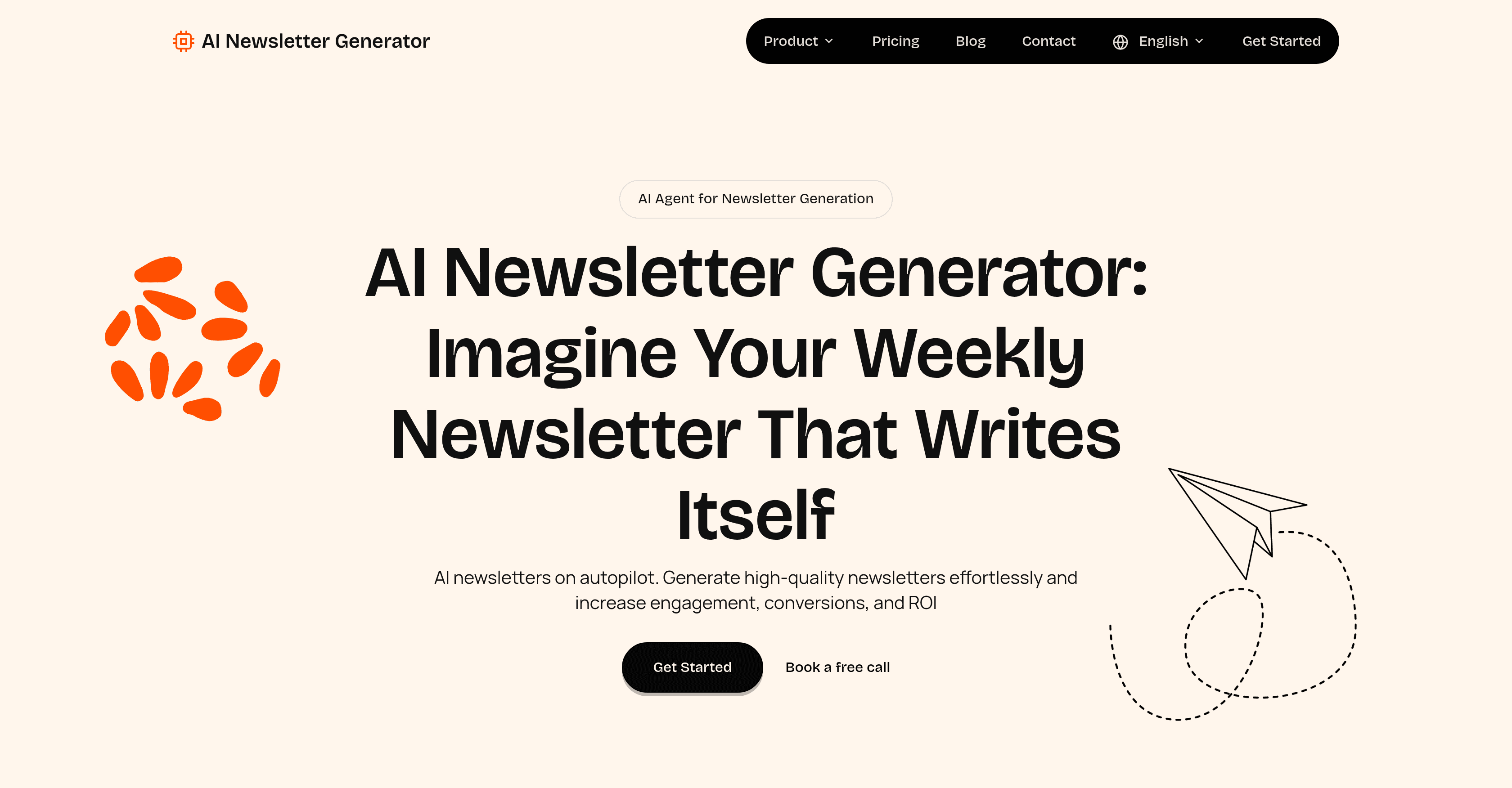 AI Newsletter Generator screenshot