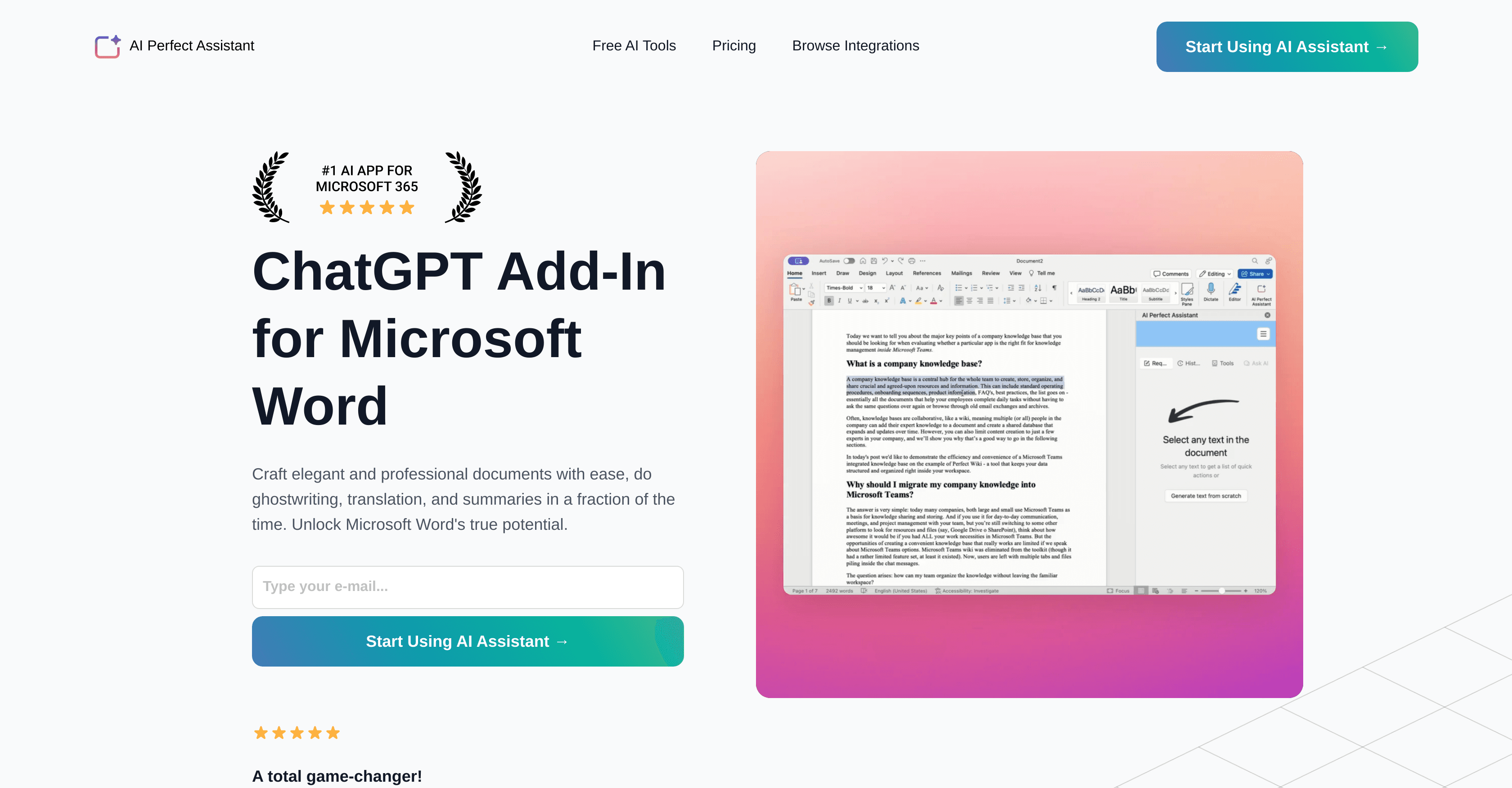 AI Perfect Assistant screenshot