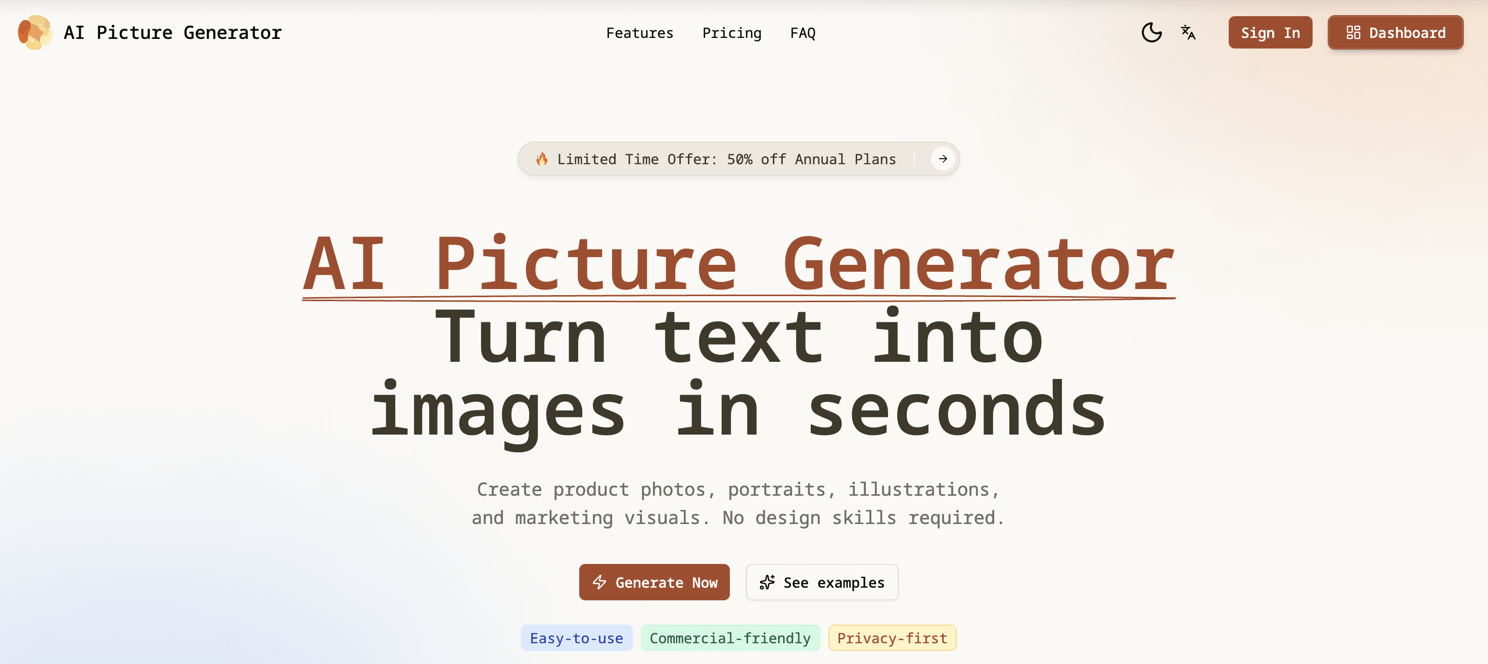 AI Picture Generator screenshot