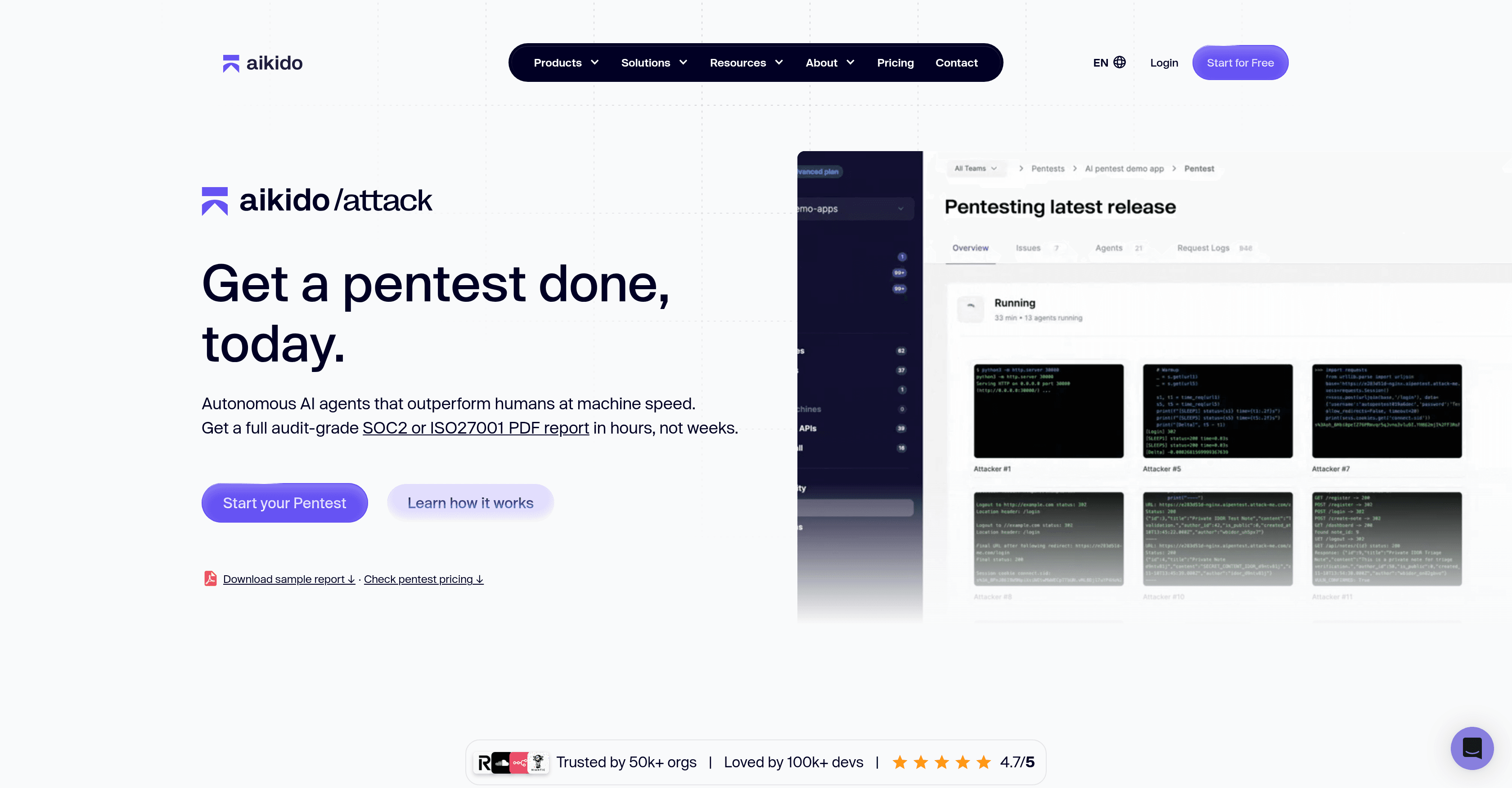 Aikido Attack screenshot