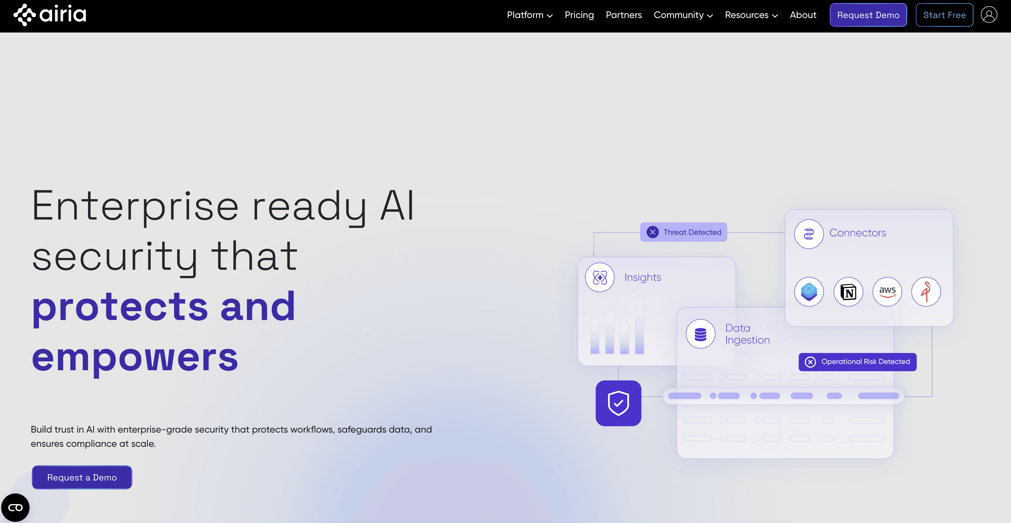 Airia Security screenshot