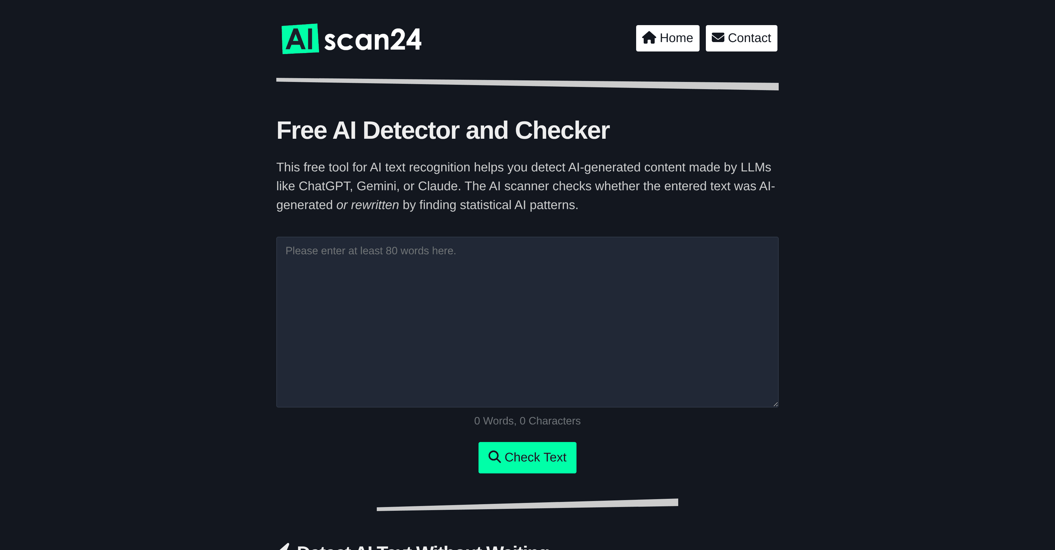 AIscan24 screenshot