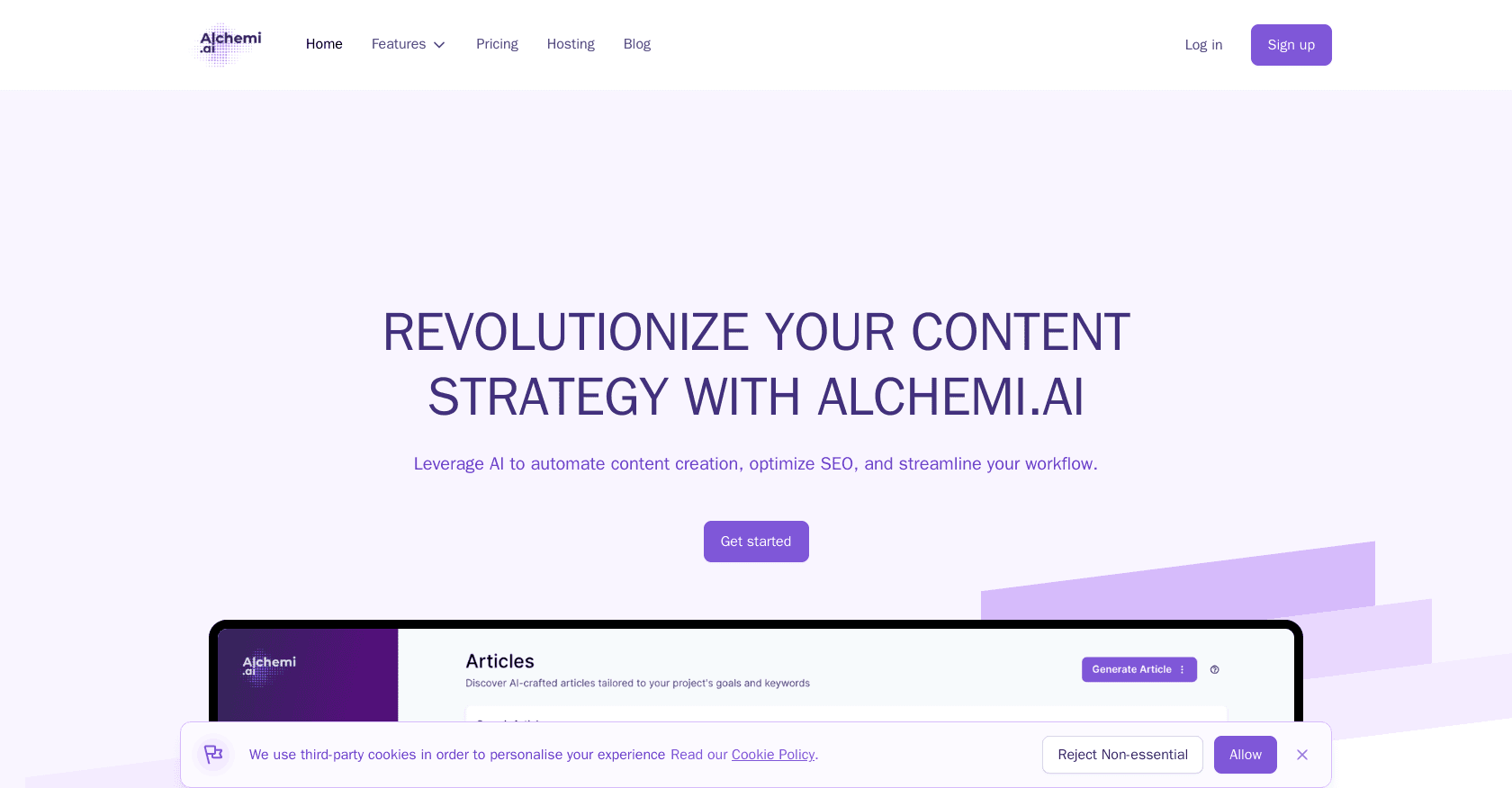 Alchemi screenshot
