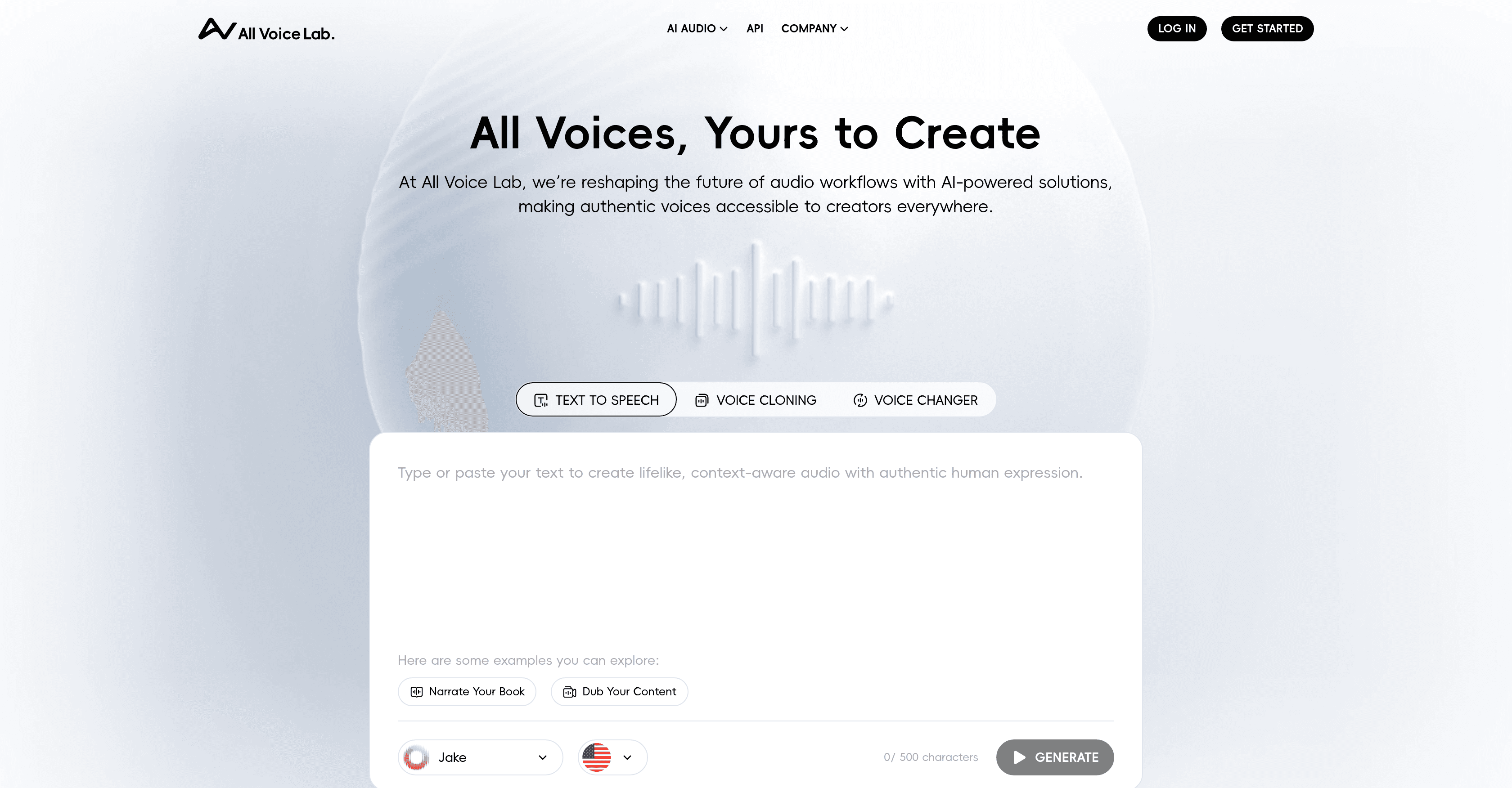 All Voice Lab screenshot