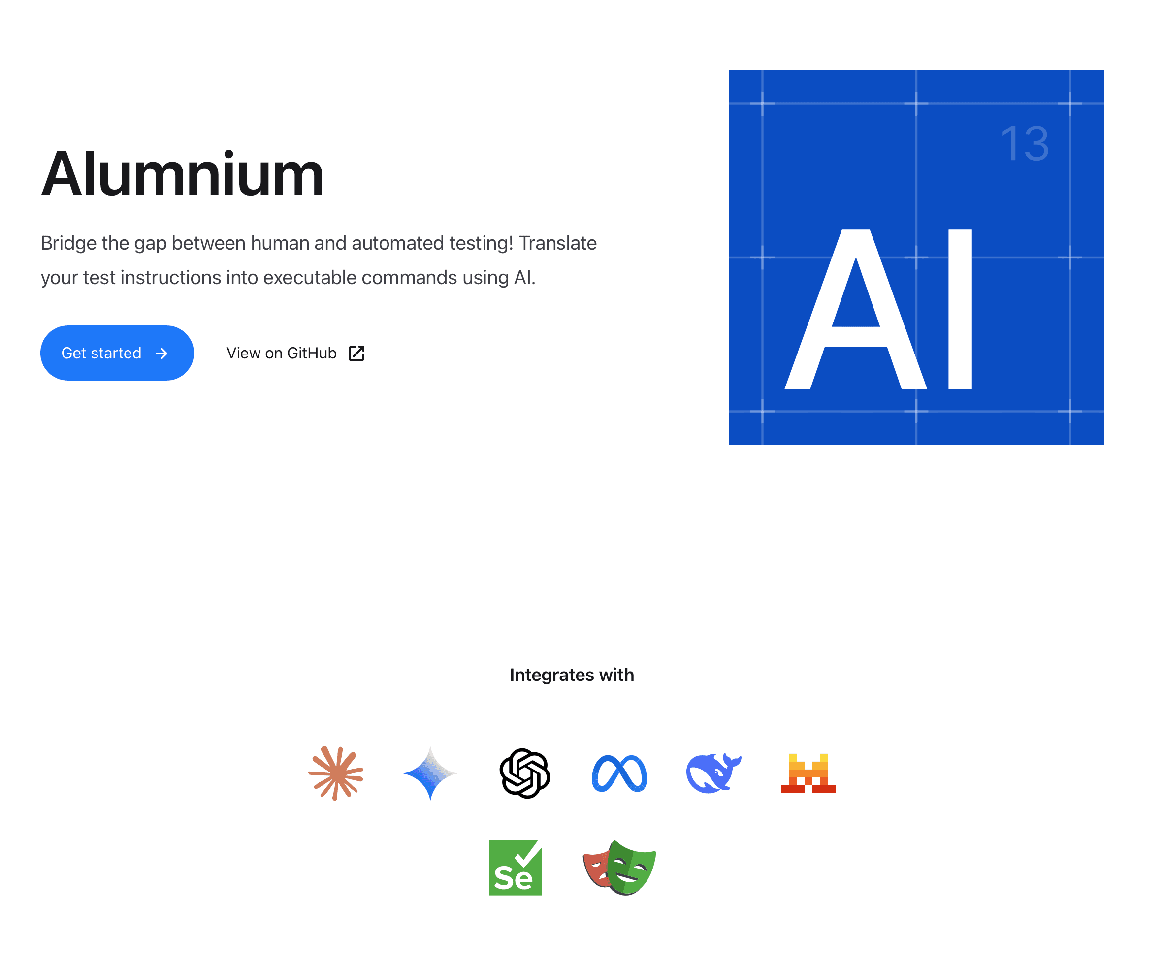 Alumnium screenshot
