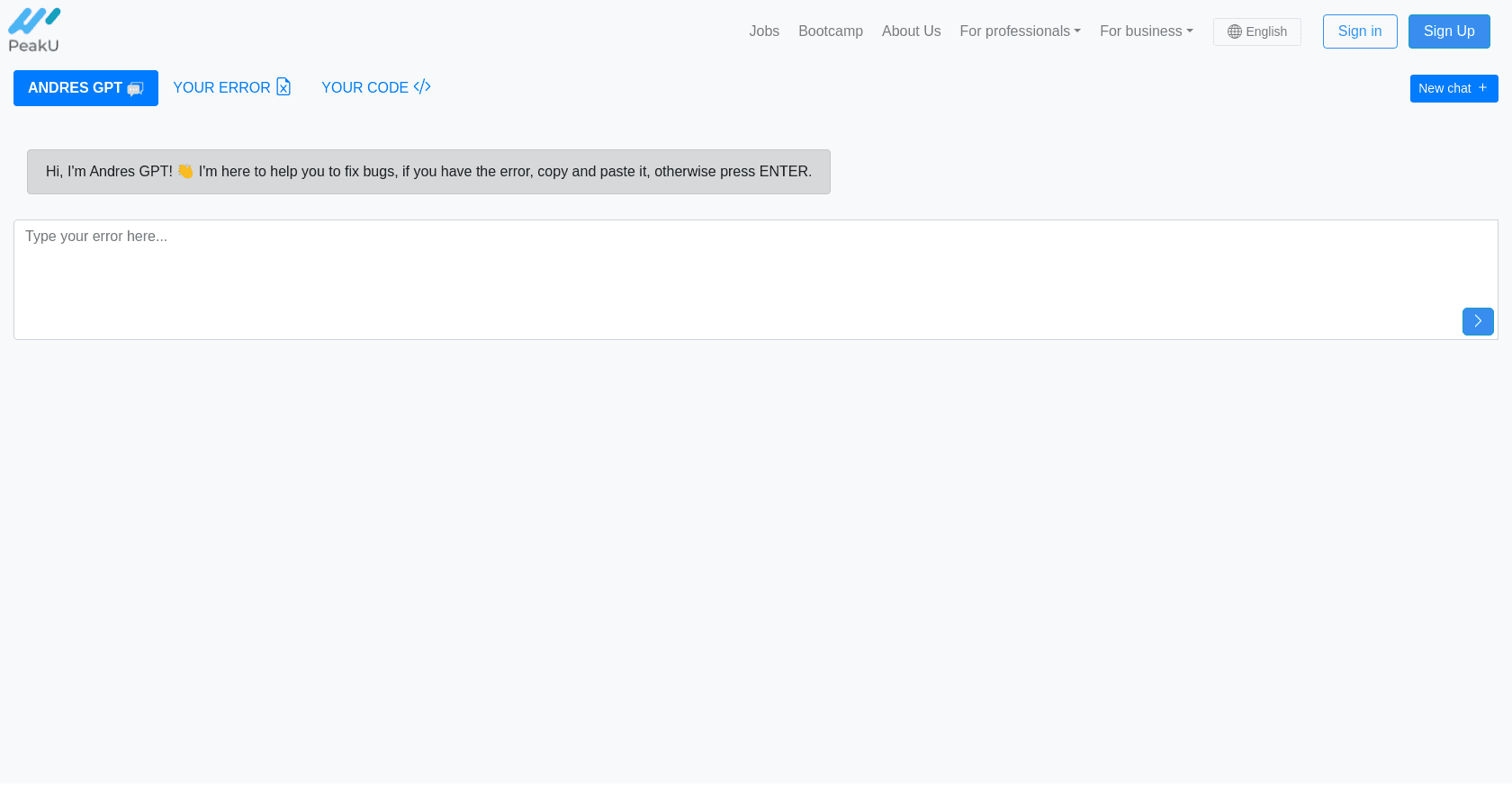 Andres GPT screenshot