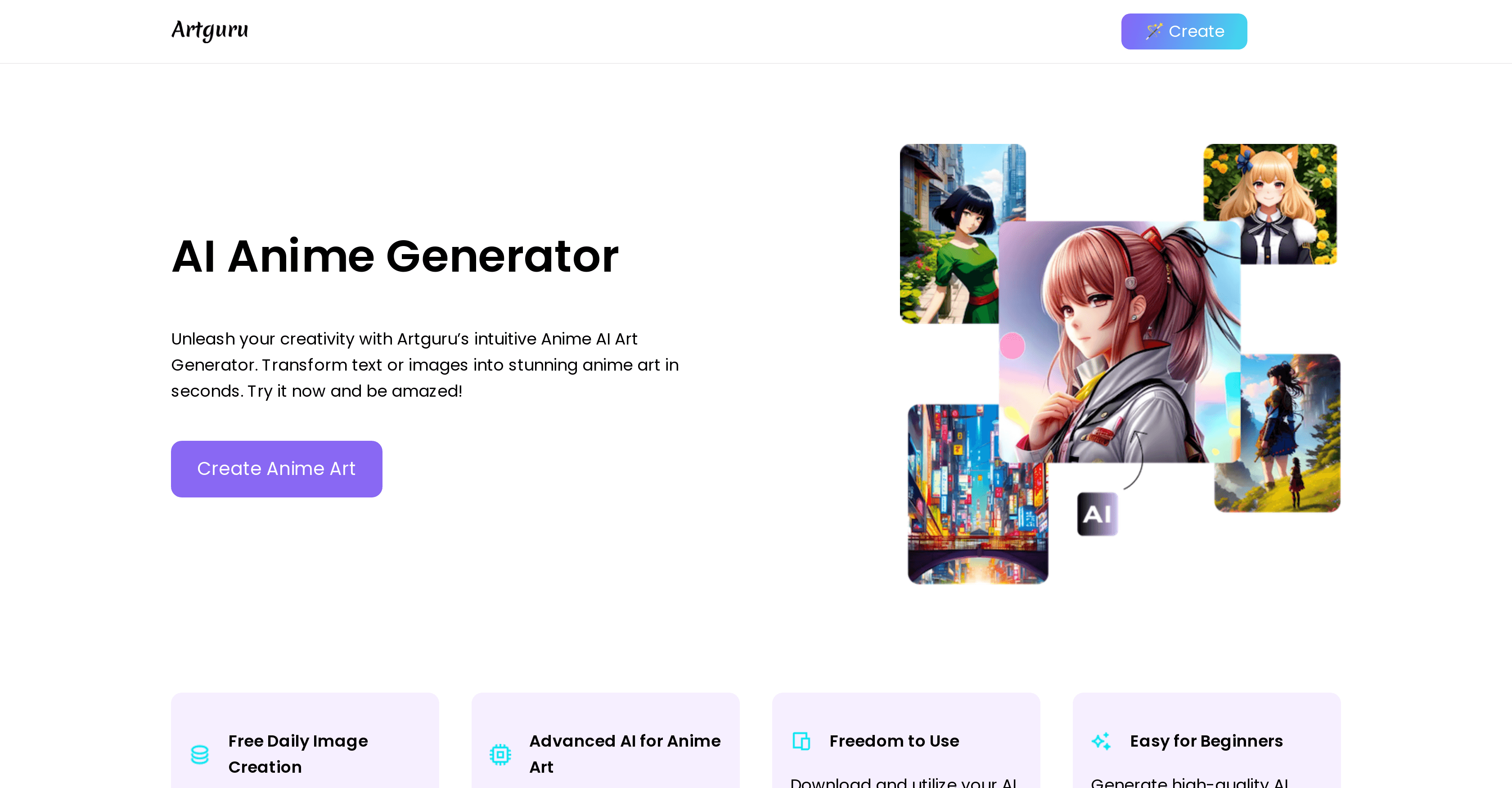 Anime Generator by Artguru screenshot
