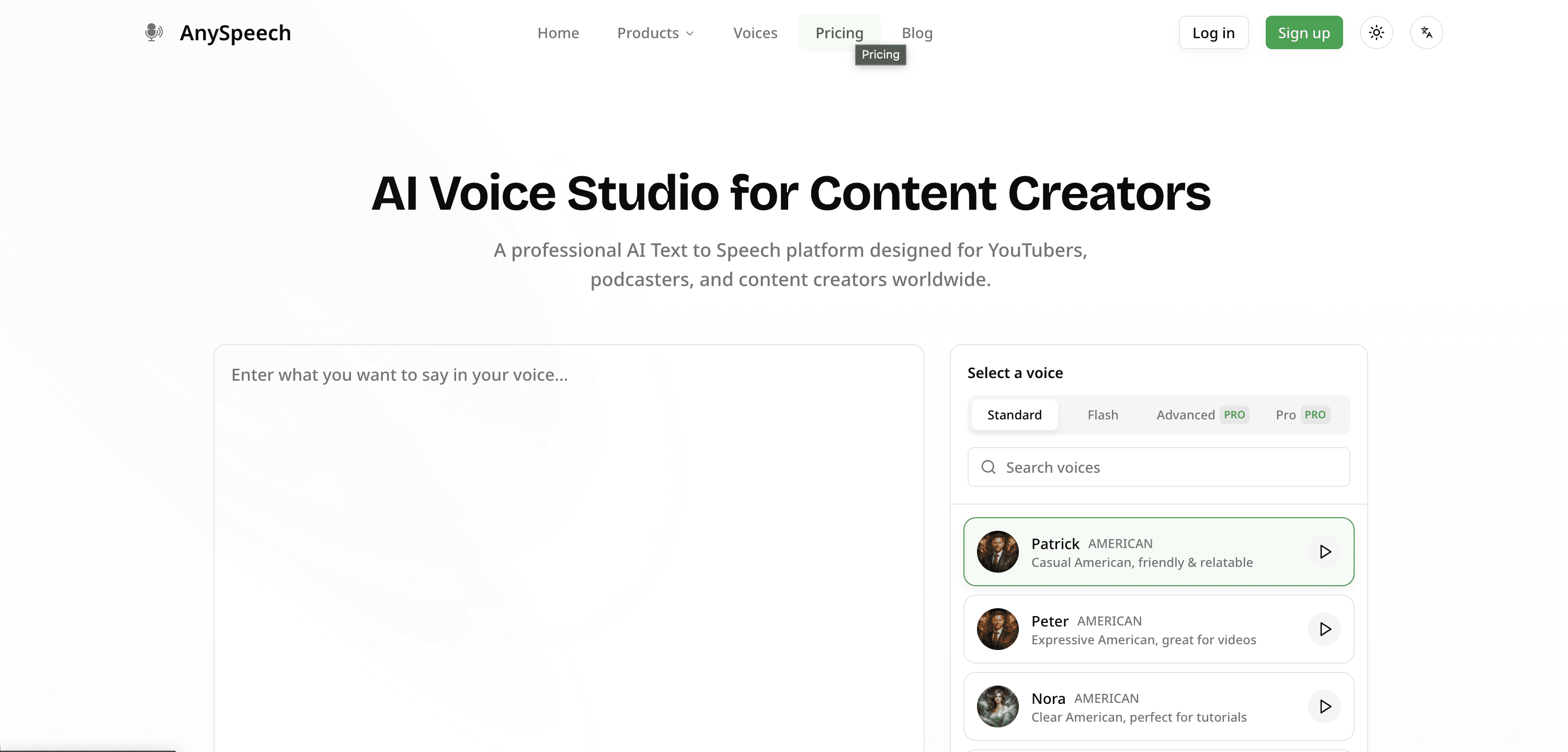 AnySpeech screenshot