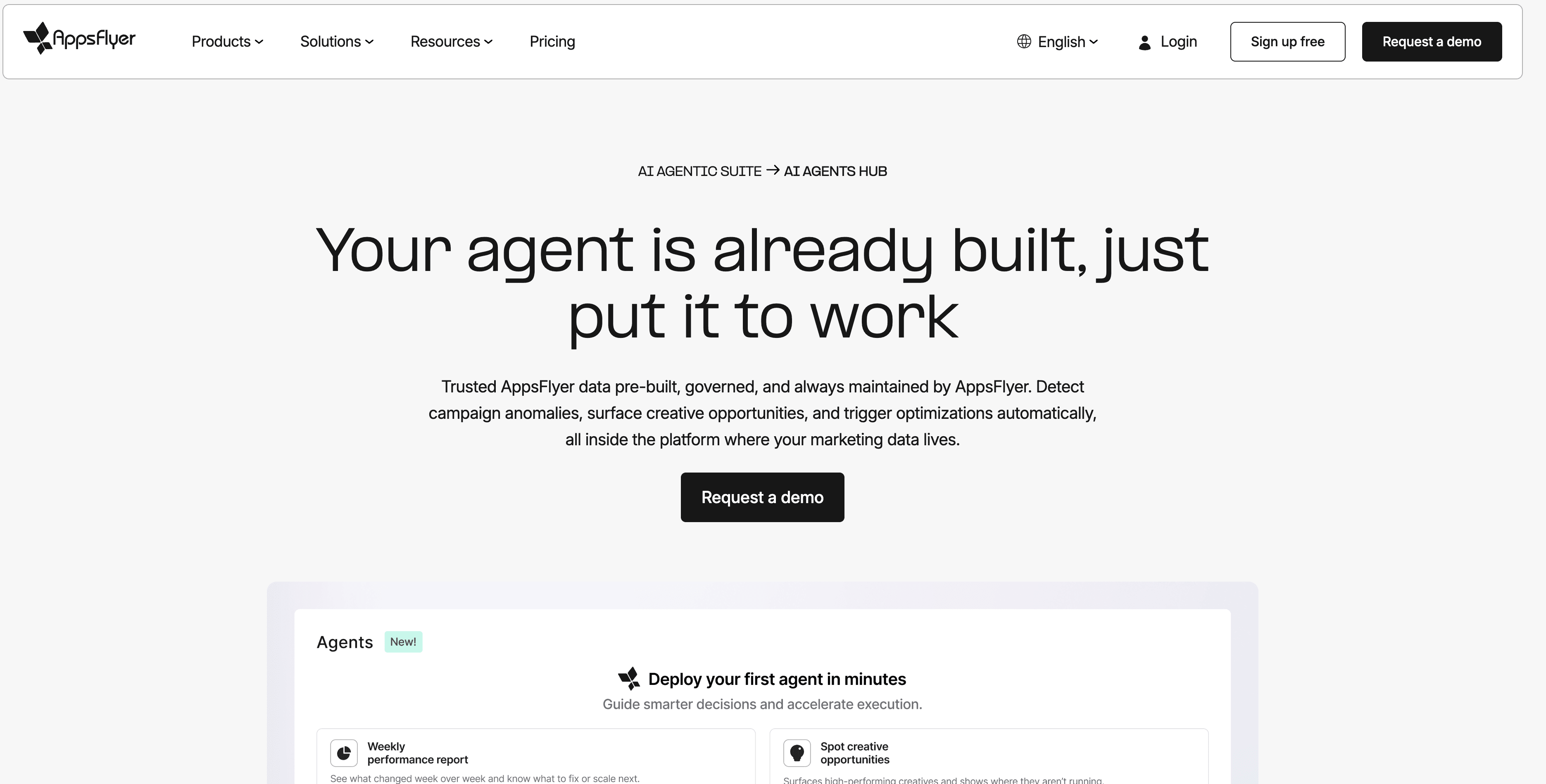 AppsFlyer AI Agents screenshot