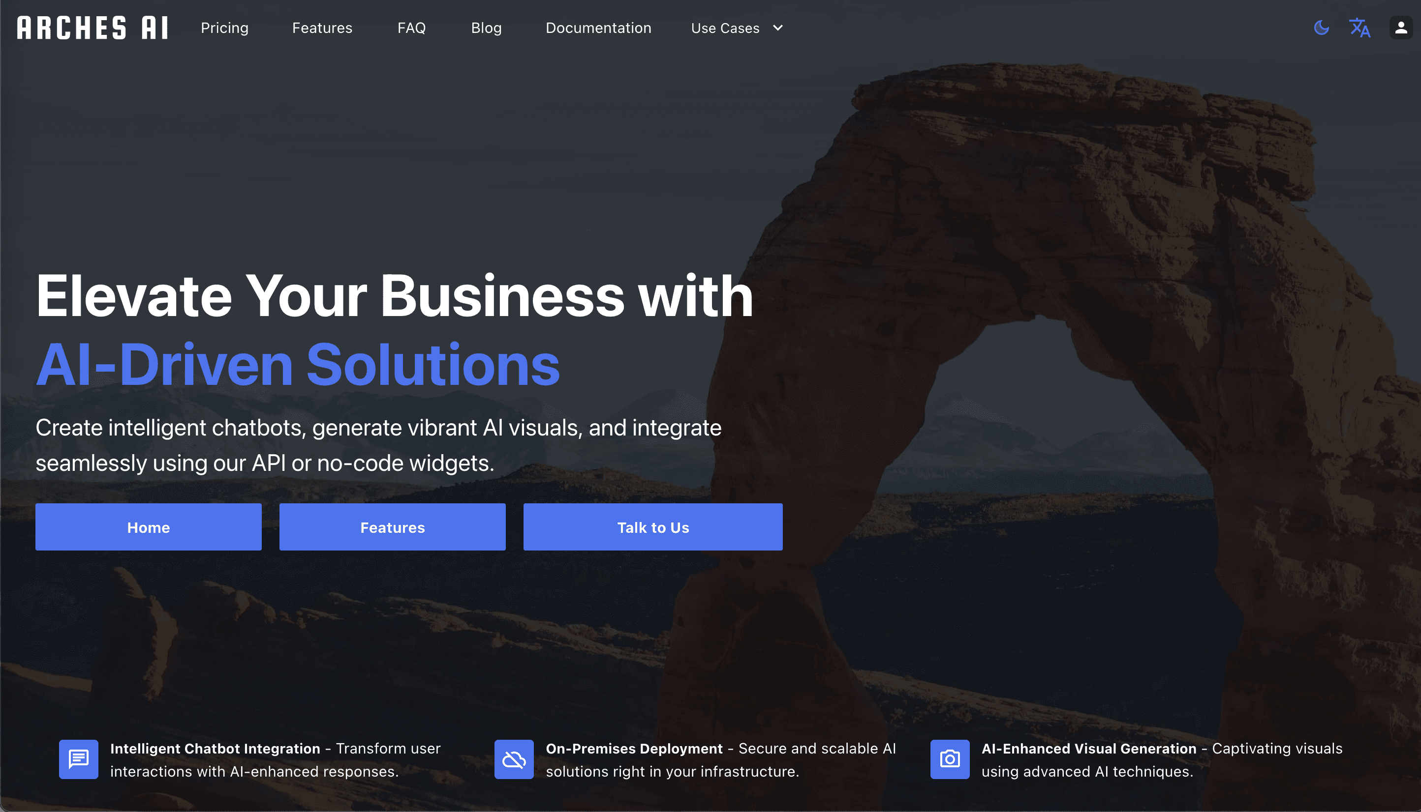 Arches AI screenshot