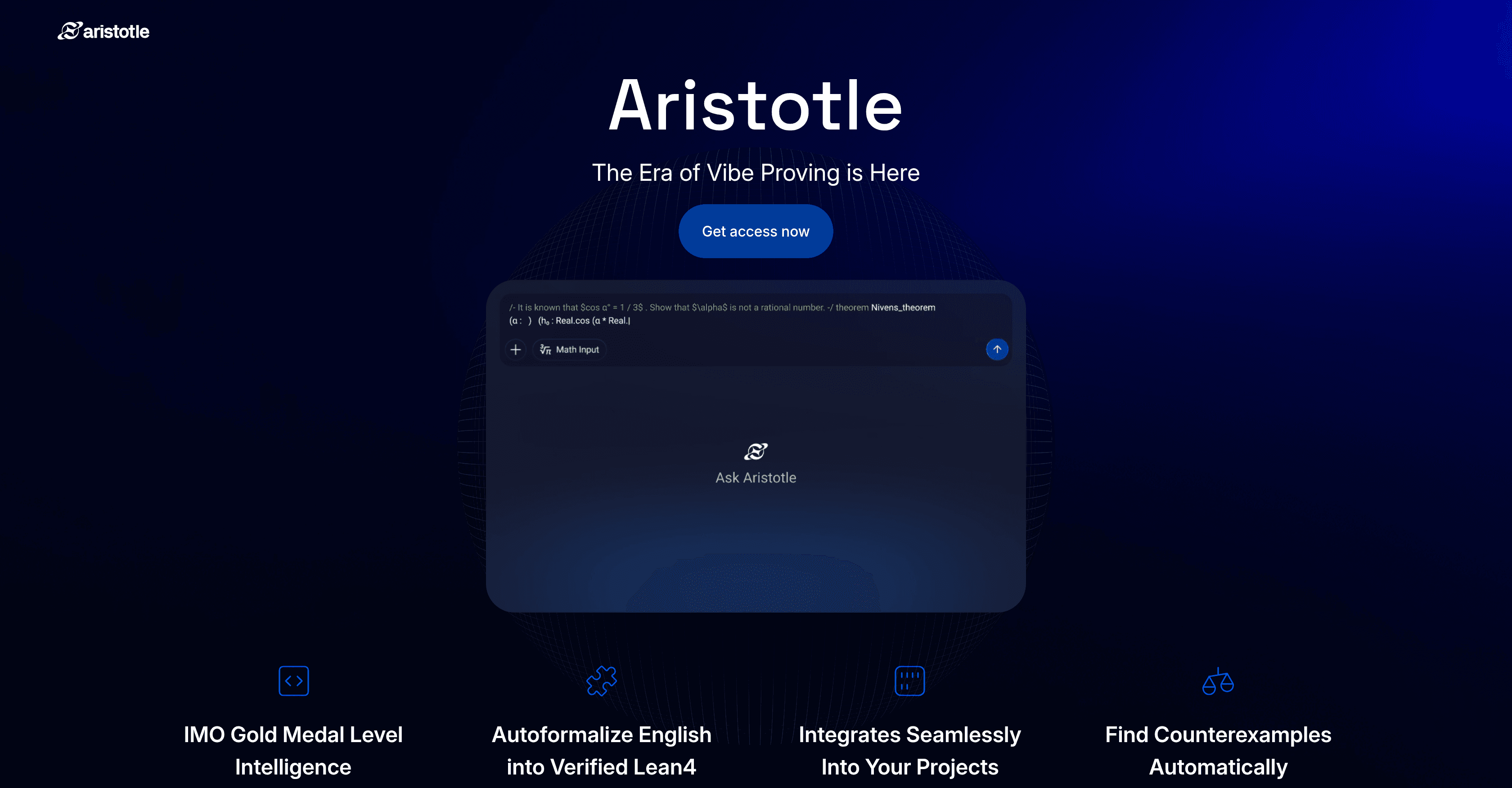 Aristotle screenshot