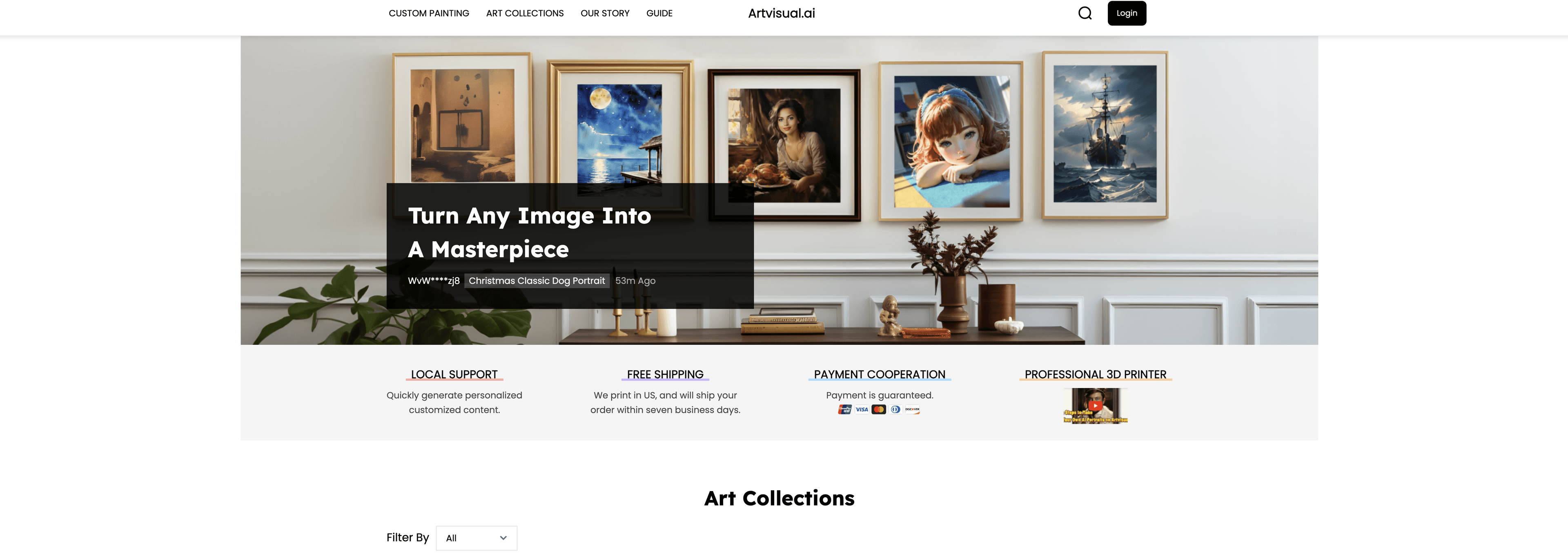 artvisual.ai screenshot