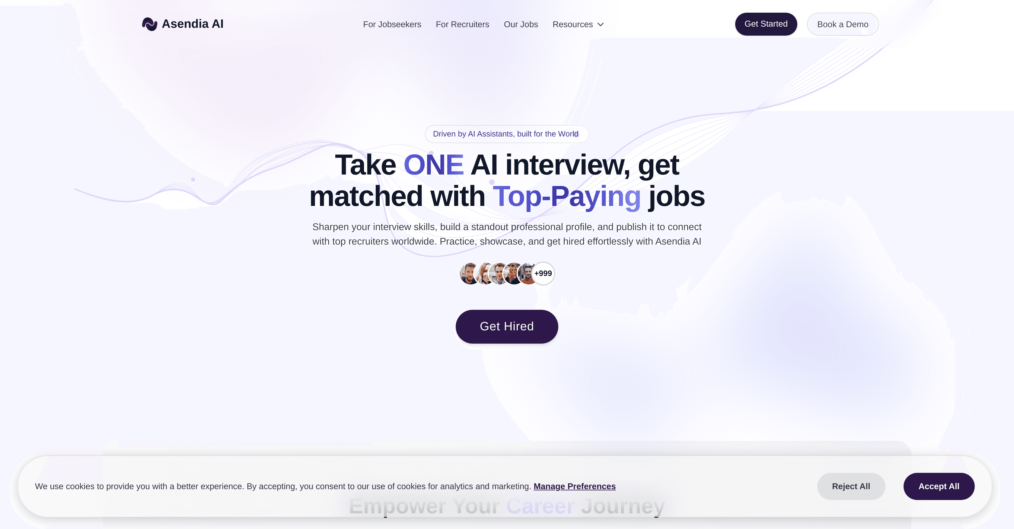 Asendia AI screenshot