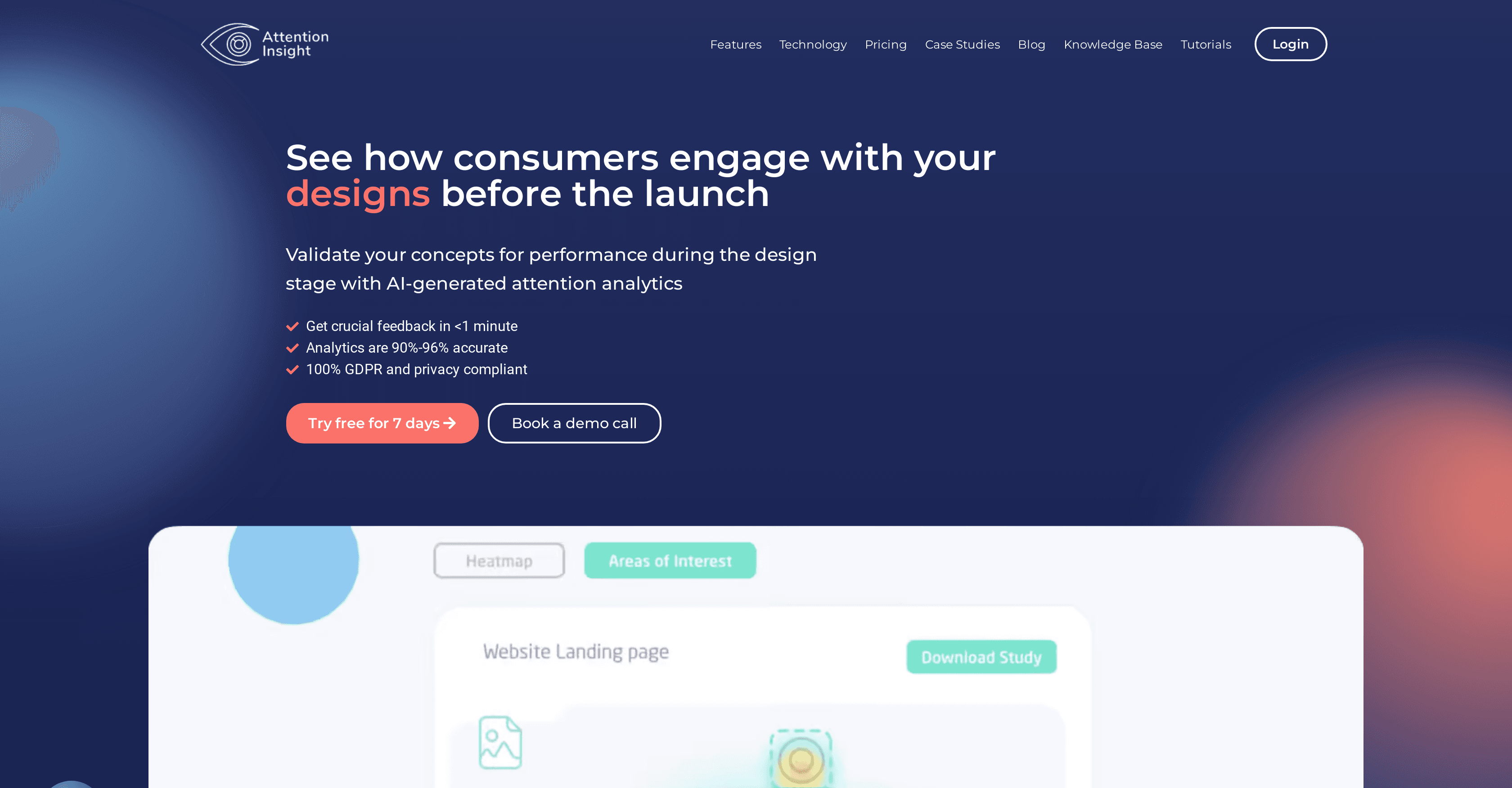 Attention Insight Heatmaps screenshot