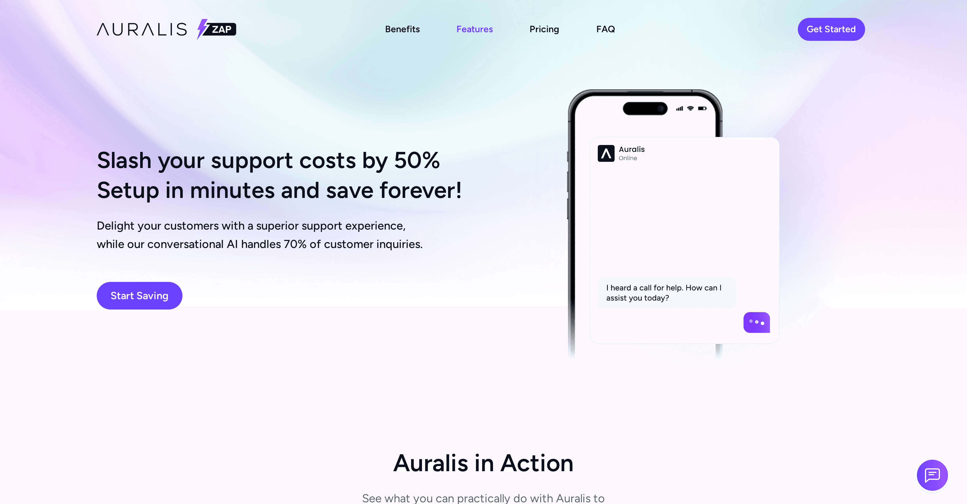 Auralis Zap screenshot