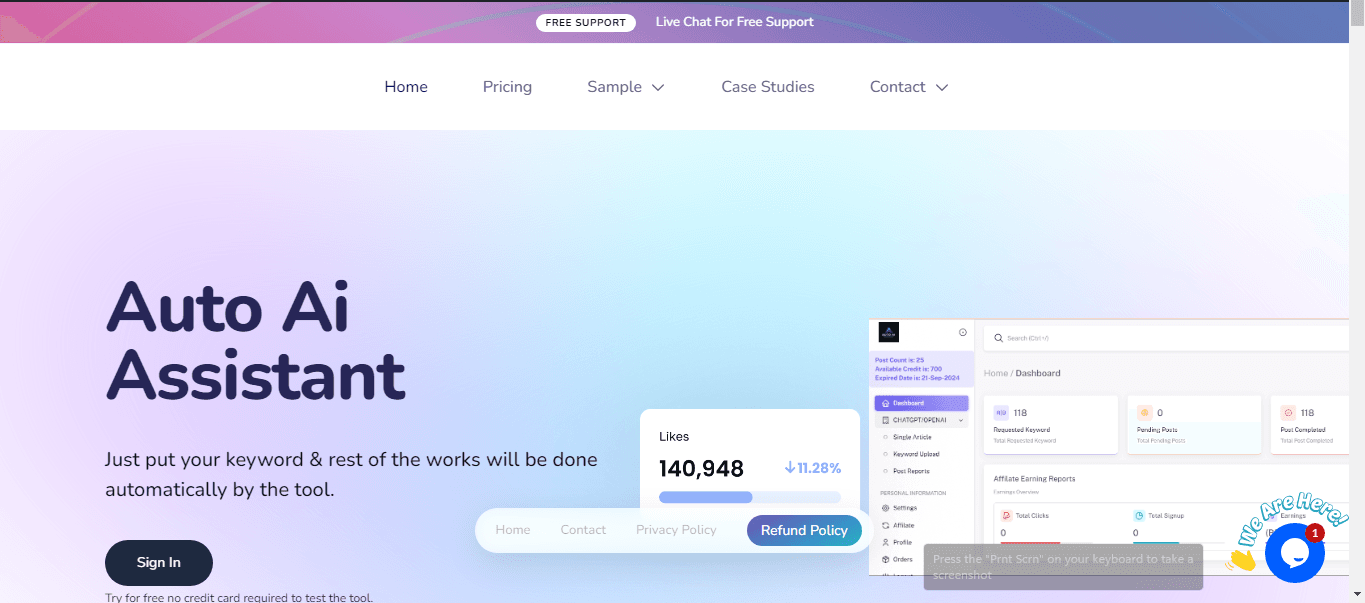 Auto AI Assistant (AAA) screenshot
