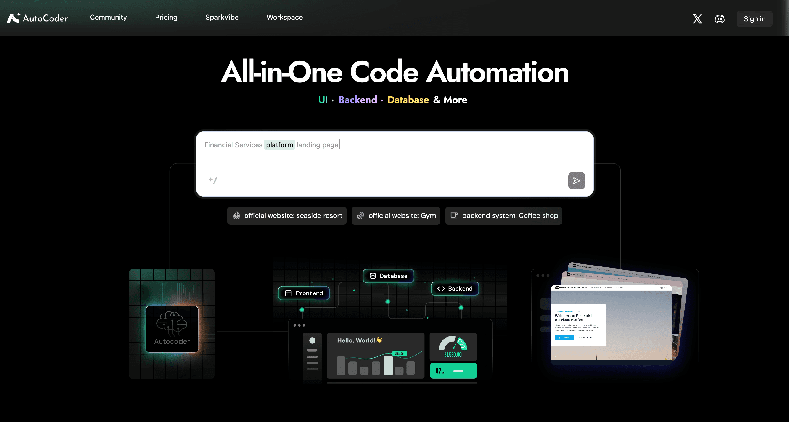 Autocoder.cc screenshot