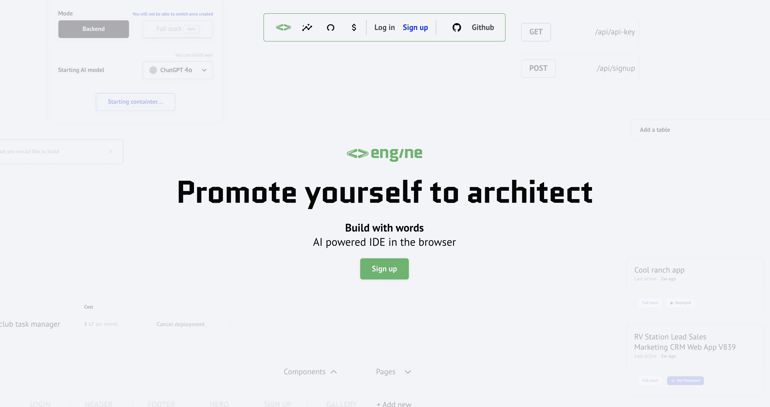 Engine Labs screenshot