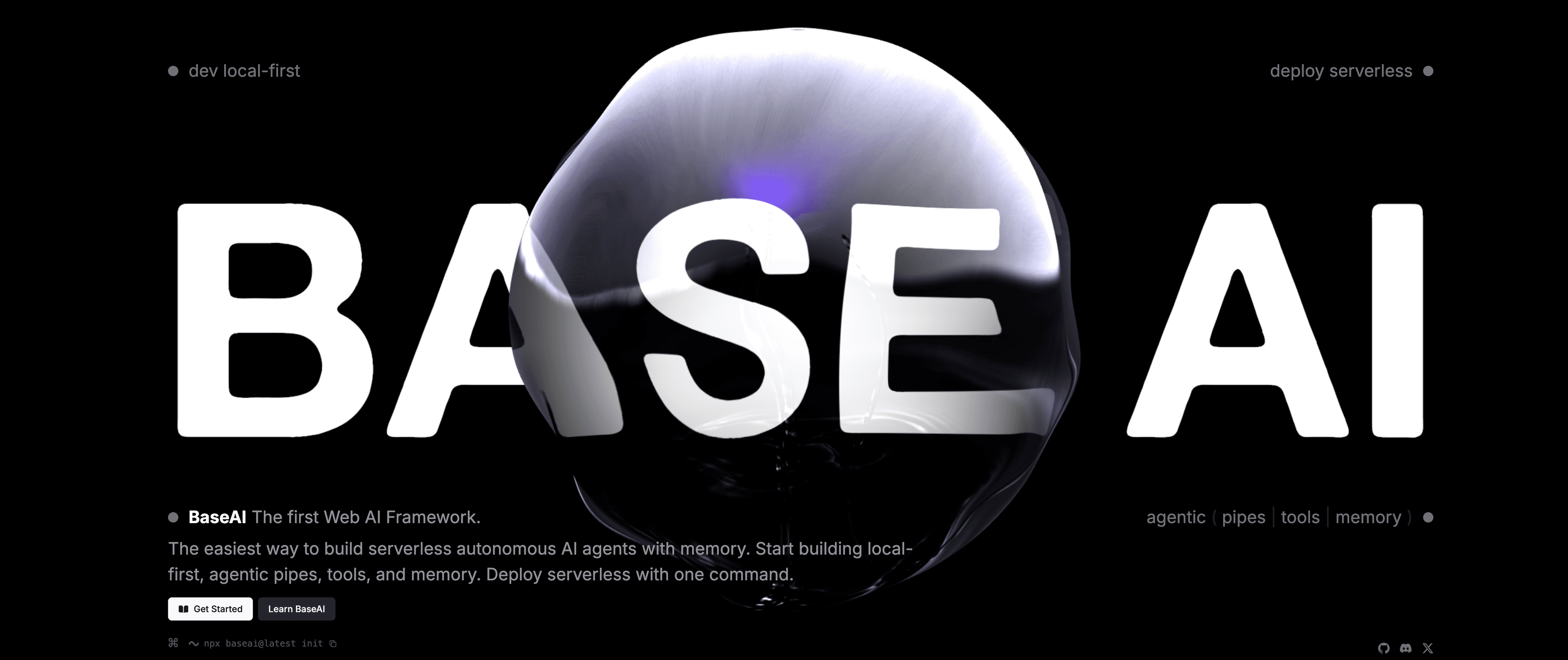 BaseAI screenshot