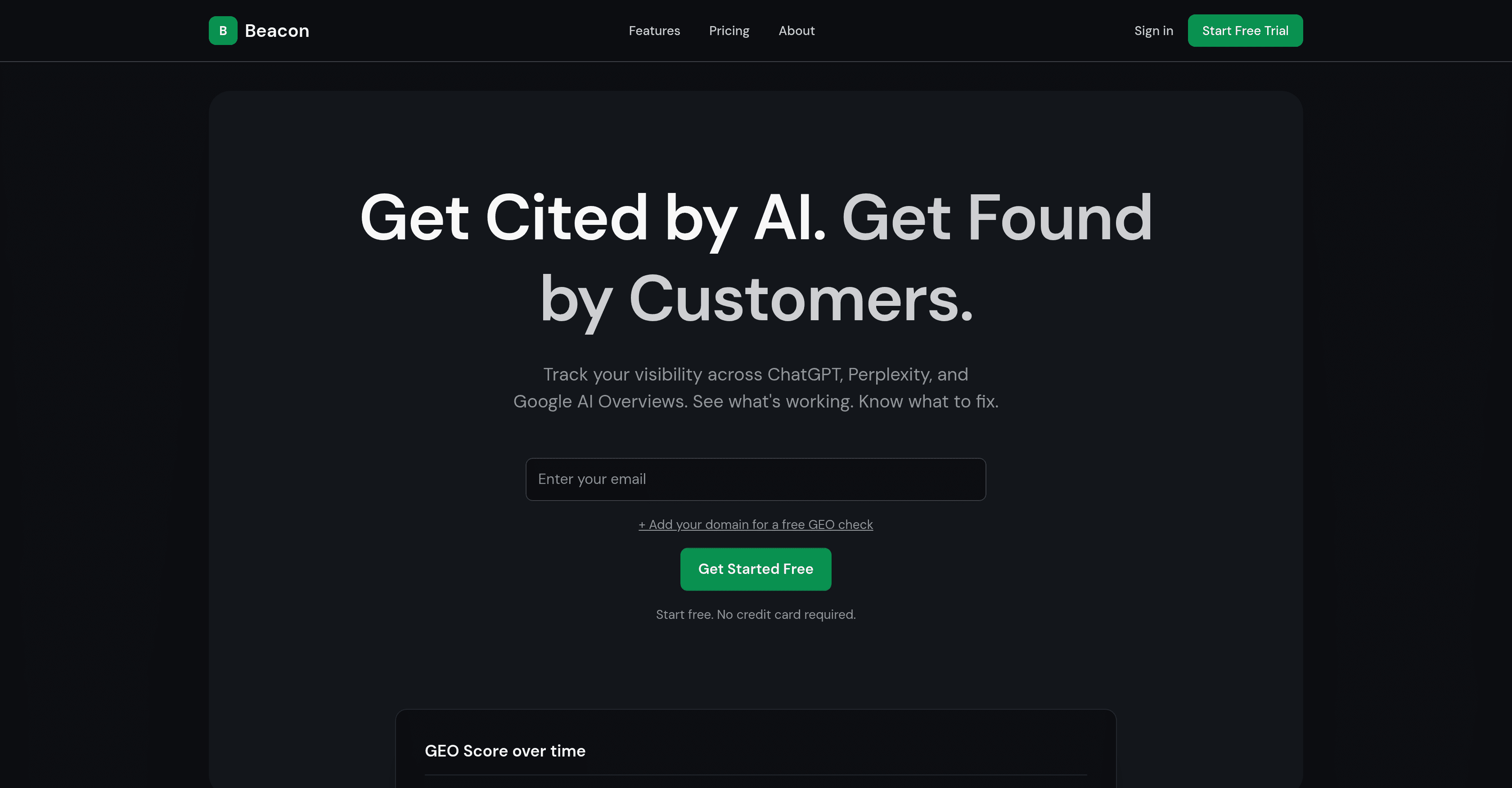 Beacon AI screenshot
