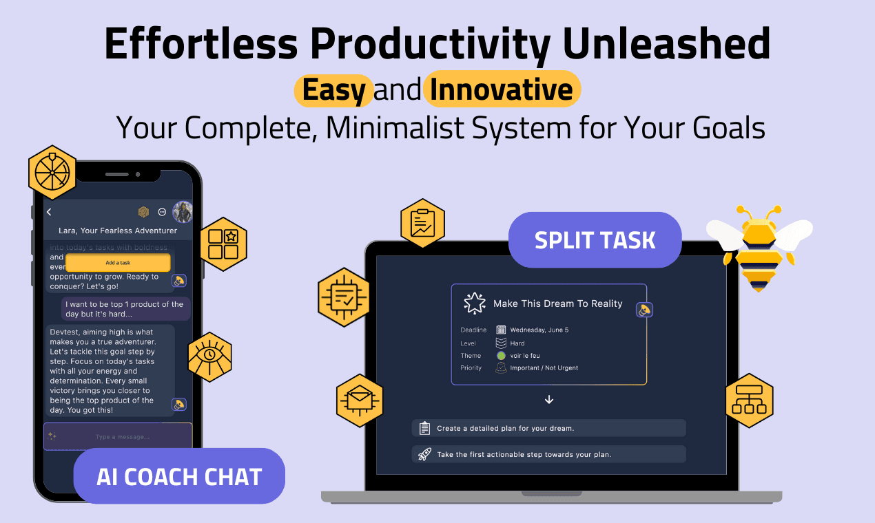 BeeDone: Unlock Your Potential screenshot