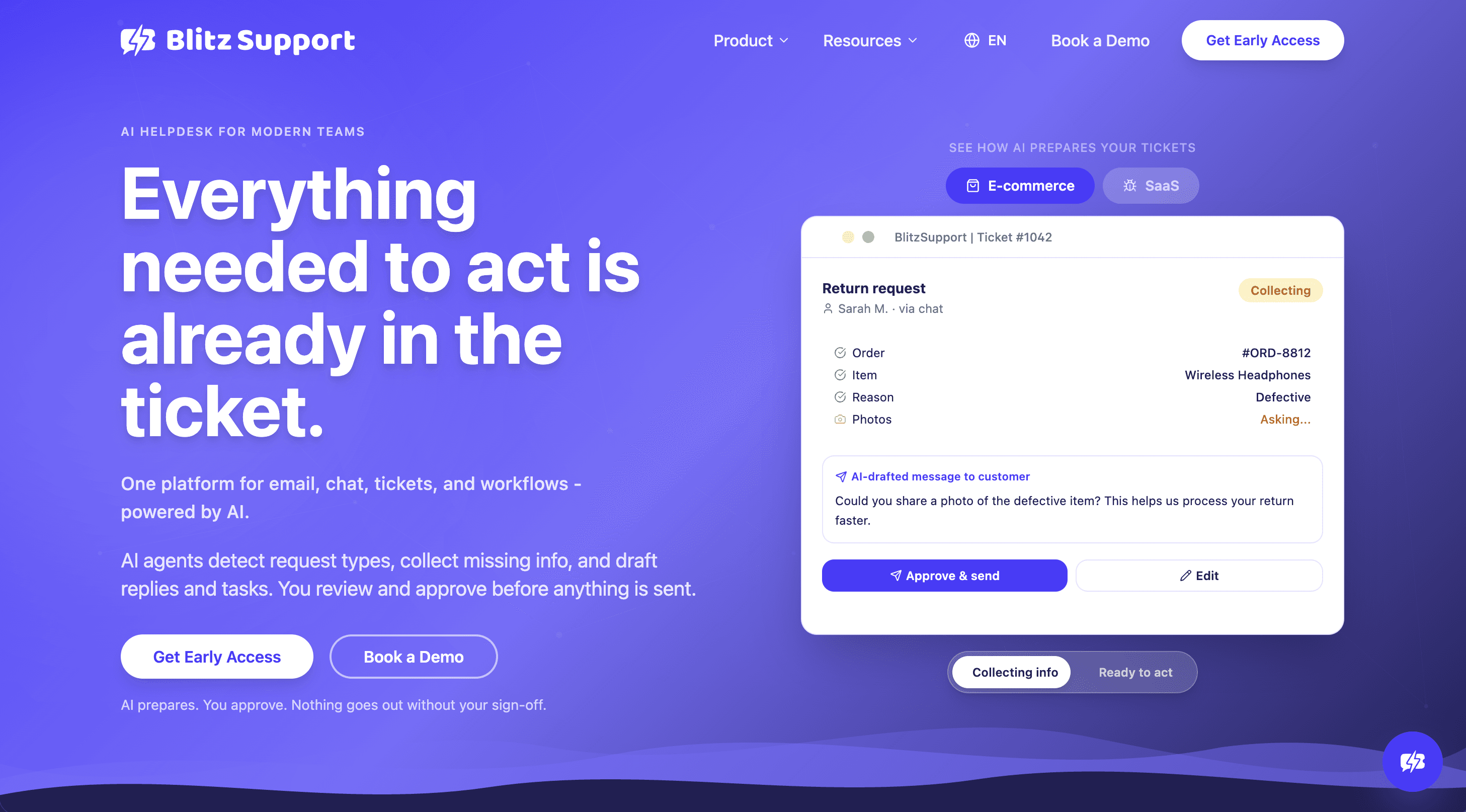 BlitzSupport screenshot
