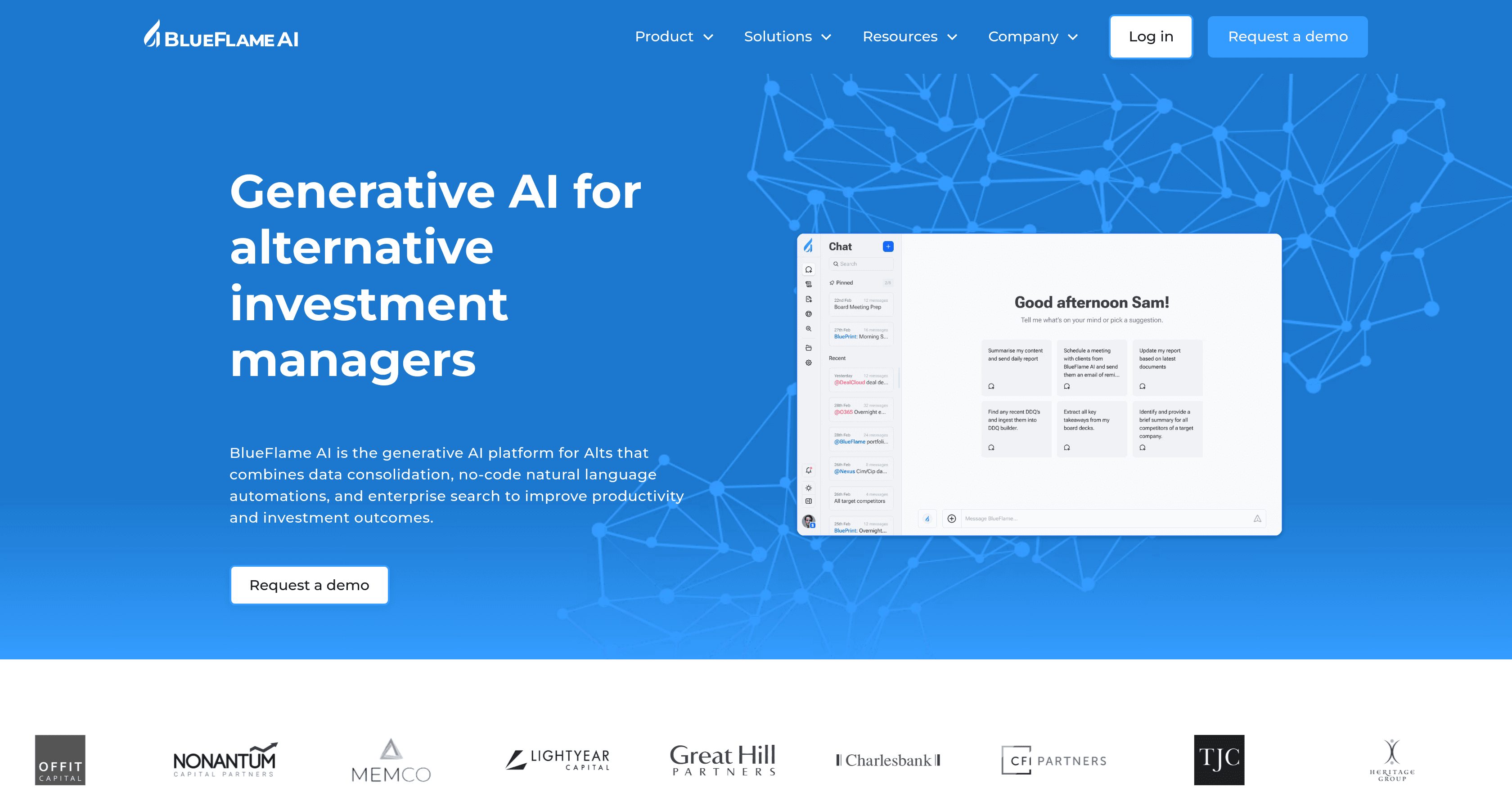 BlueFlame AI screenshot