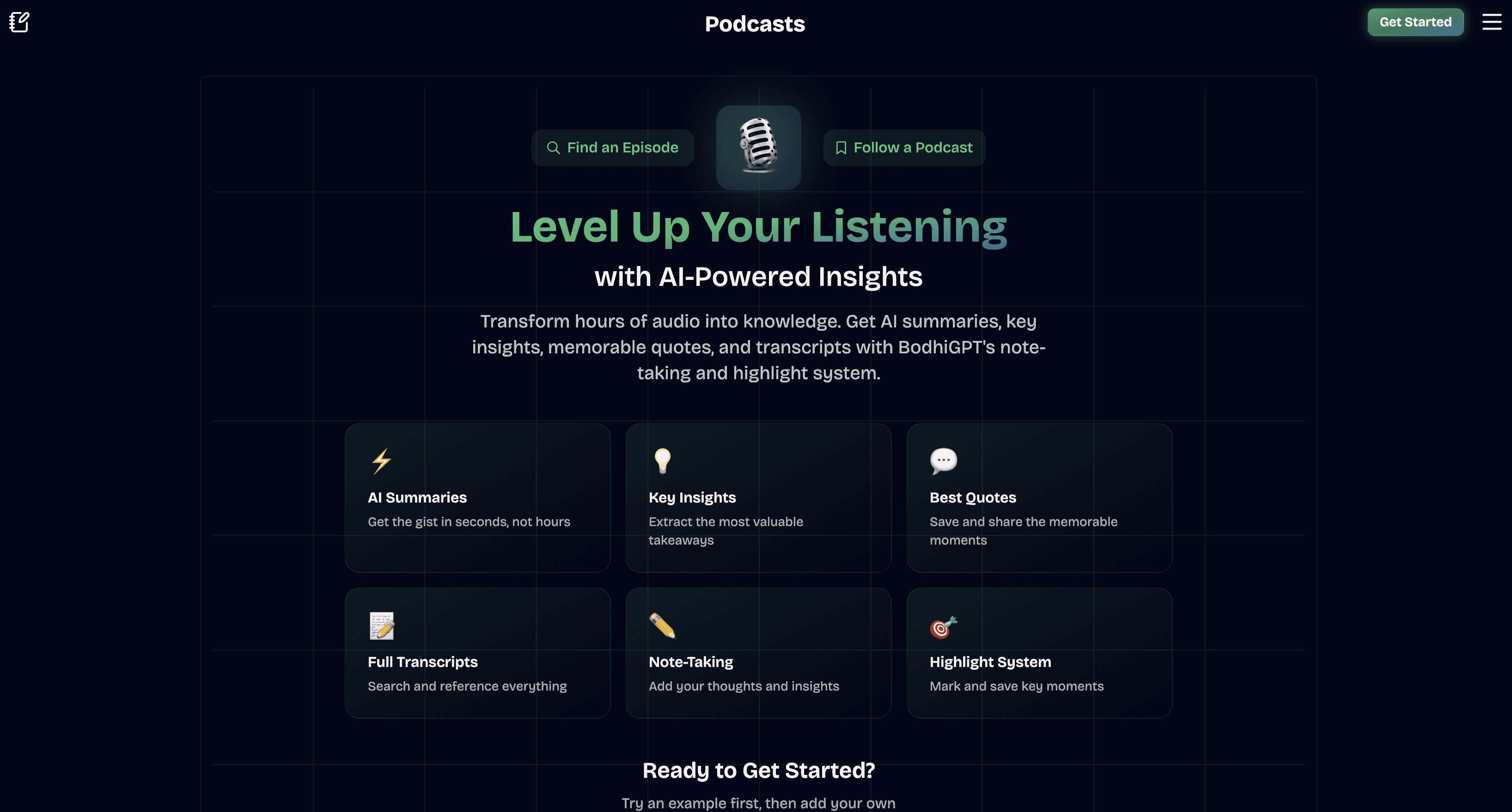 BodhiGPT | Podcasts screenshot