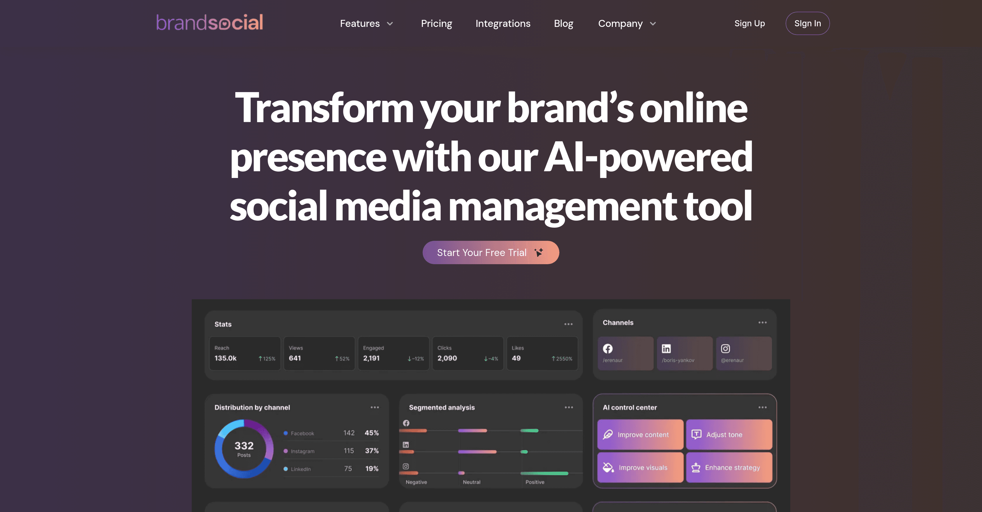 BrandSocial screenshot