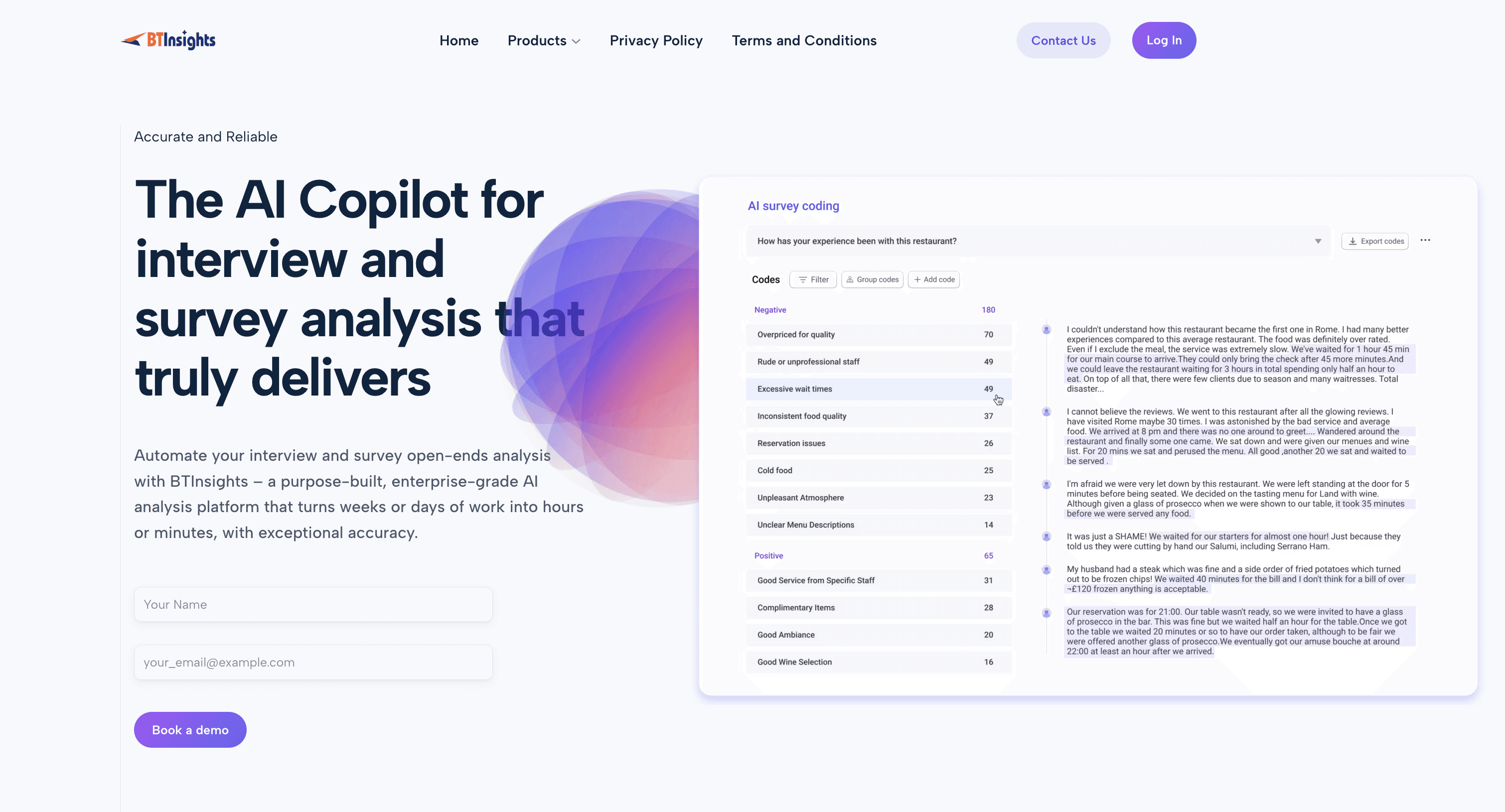 BTInsights screenshot