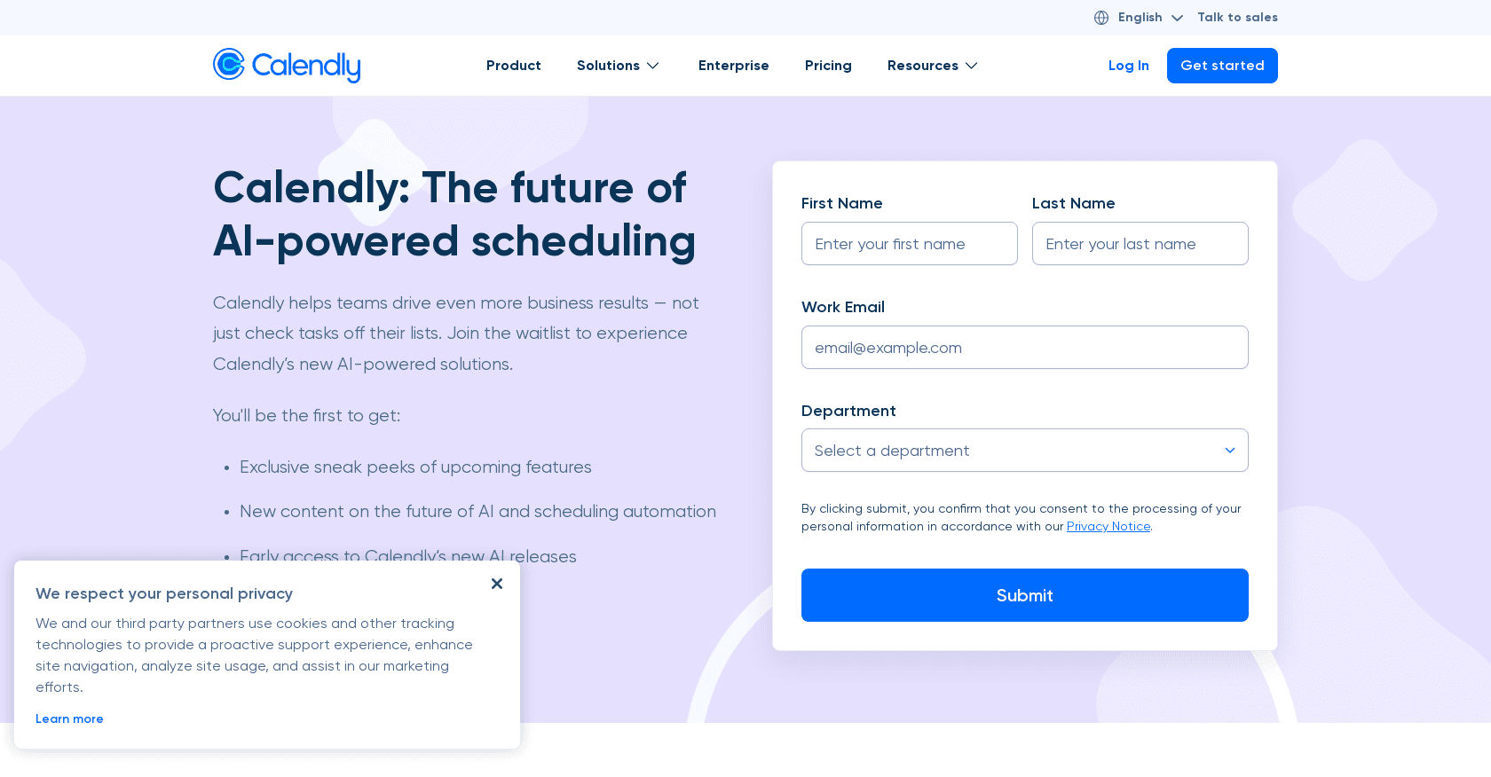 Calendly Notetaker screenshot