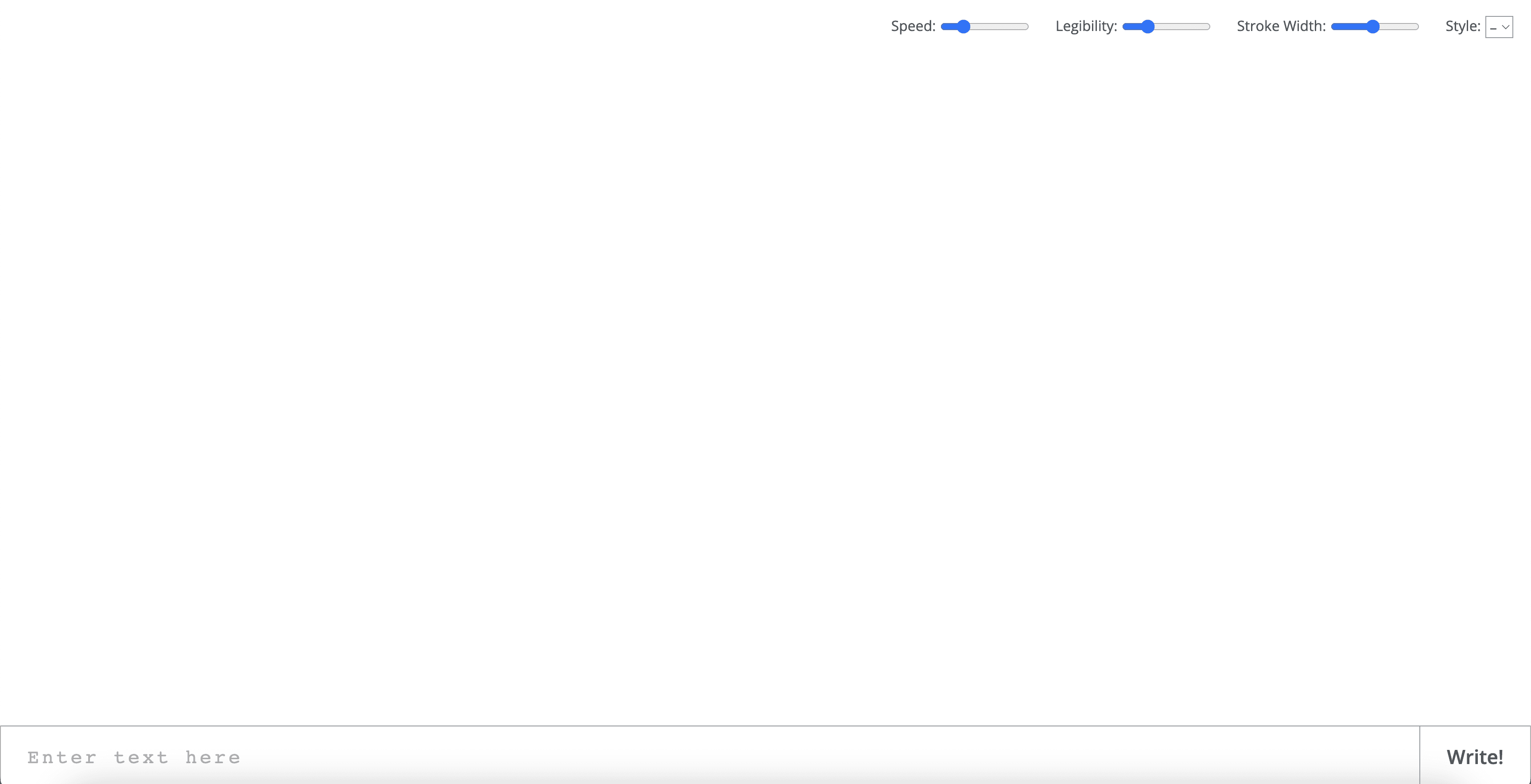 Calligrapher screenshot