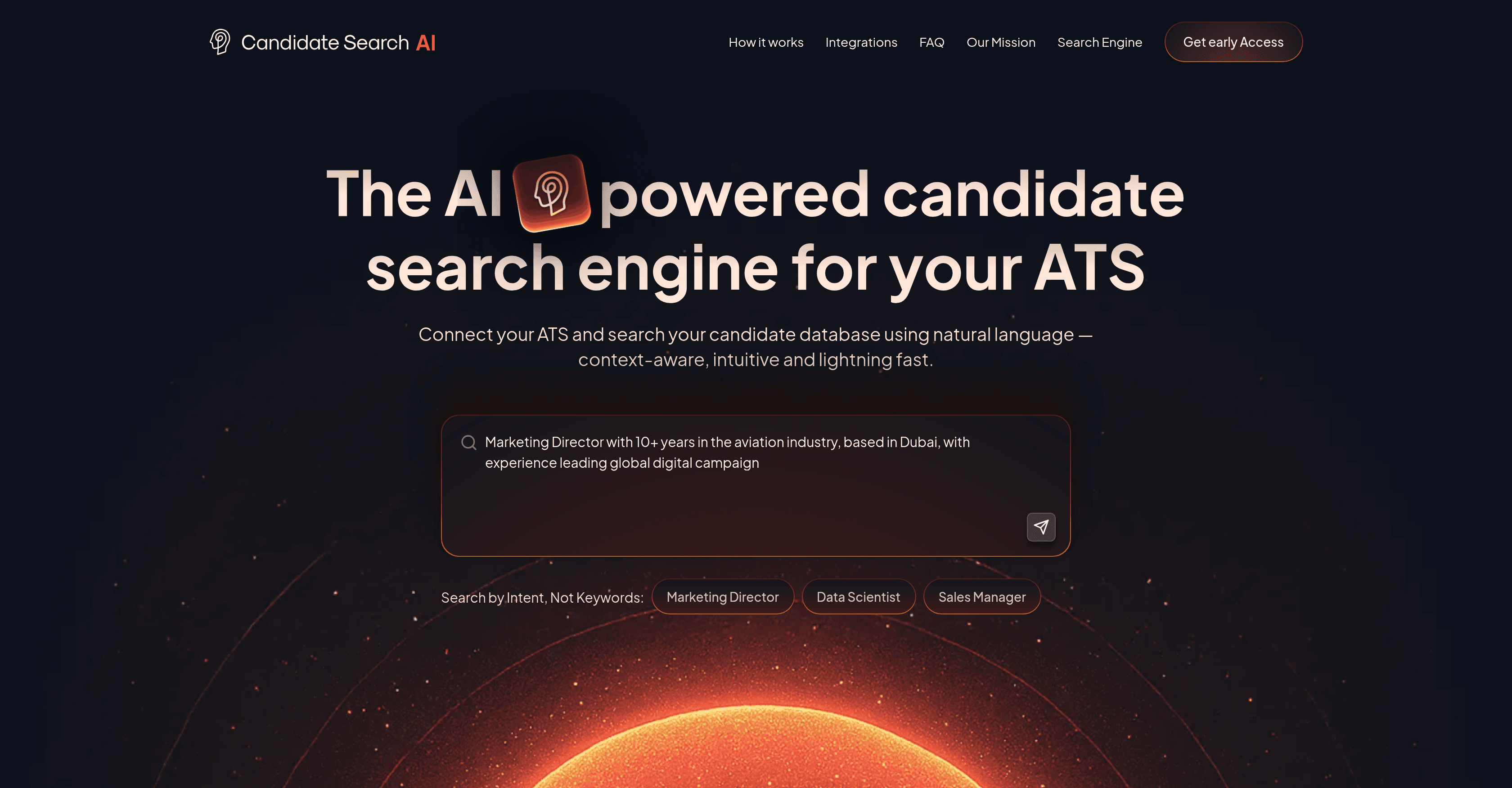 Candidate Search AI screenshot
