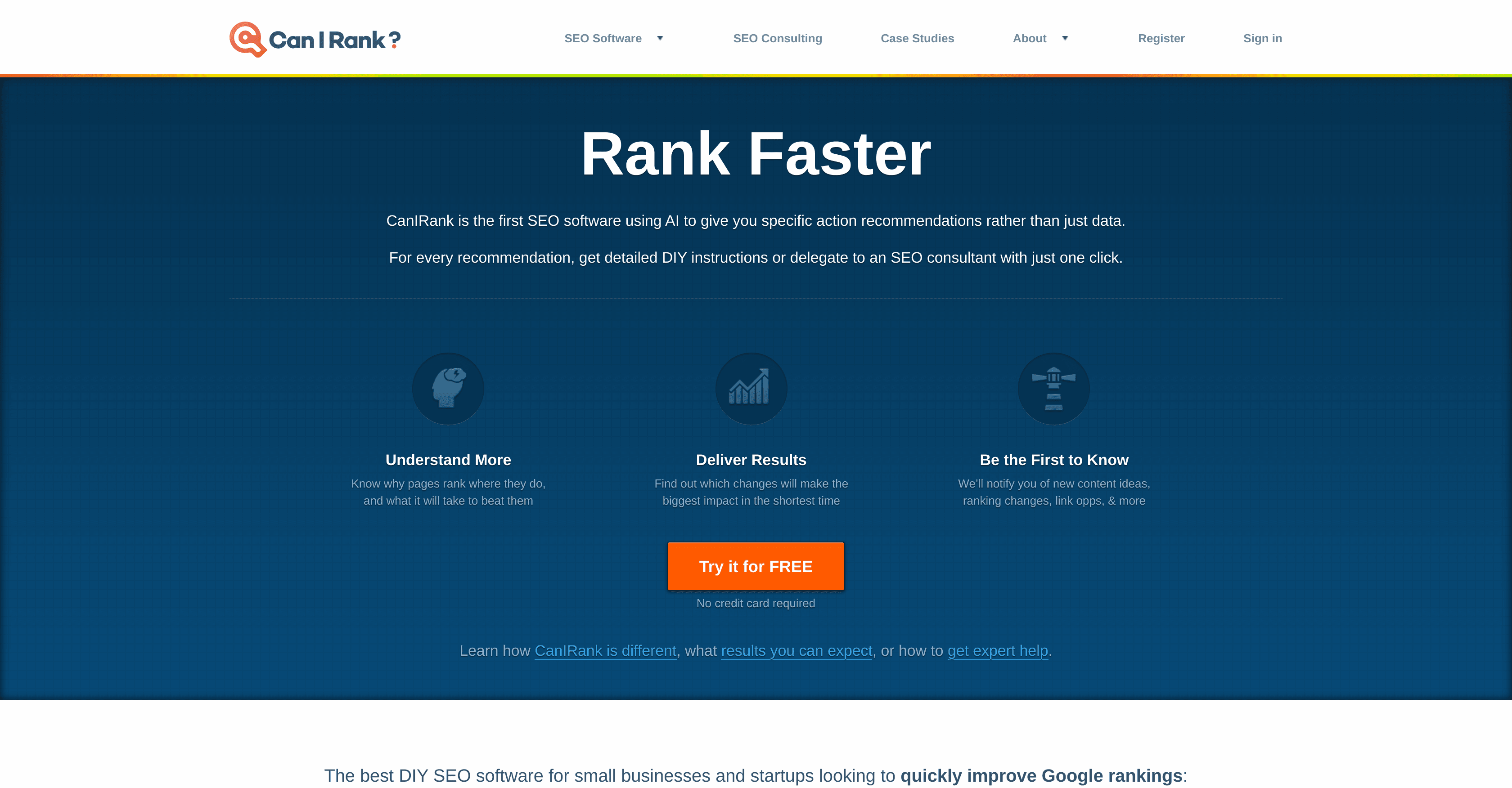 Canirank screenshot