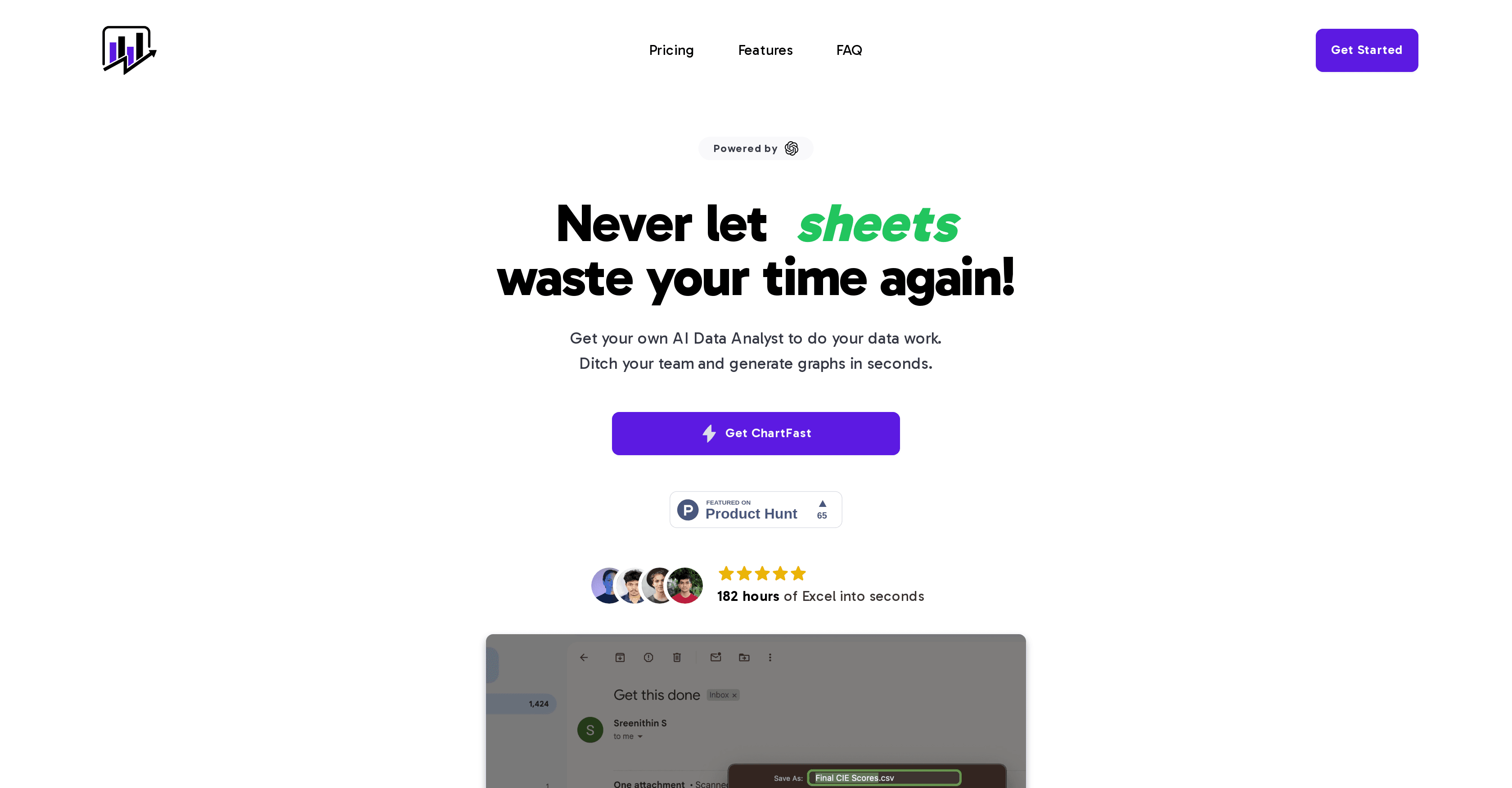 ChartFast screenshot