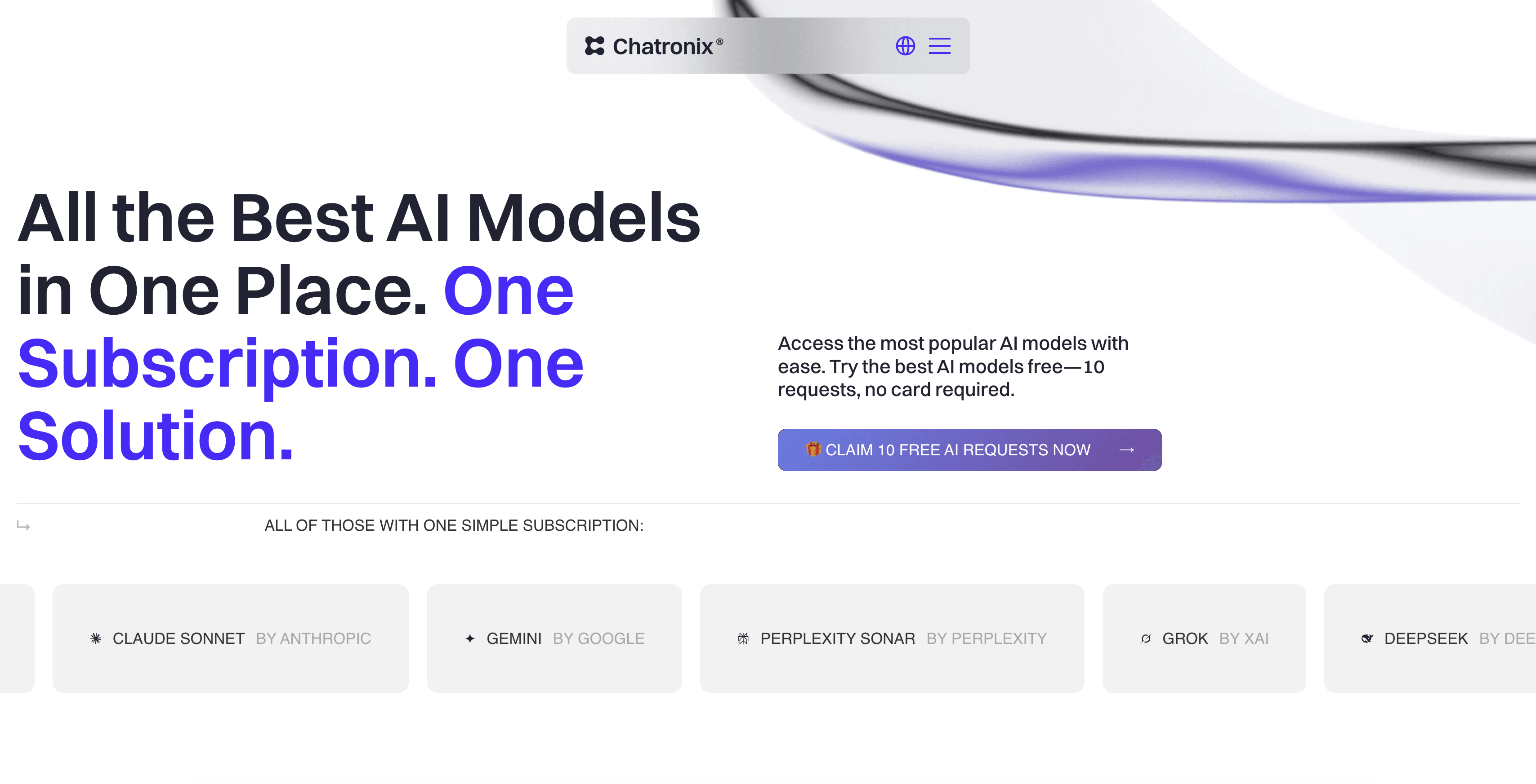 Chatronix AI screenshot