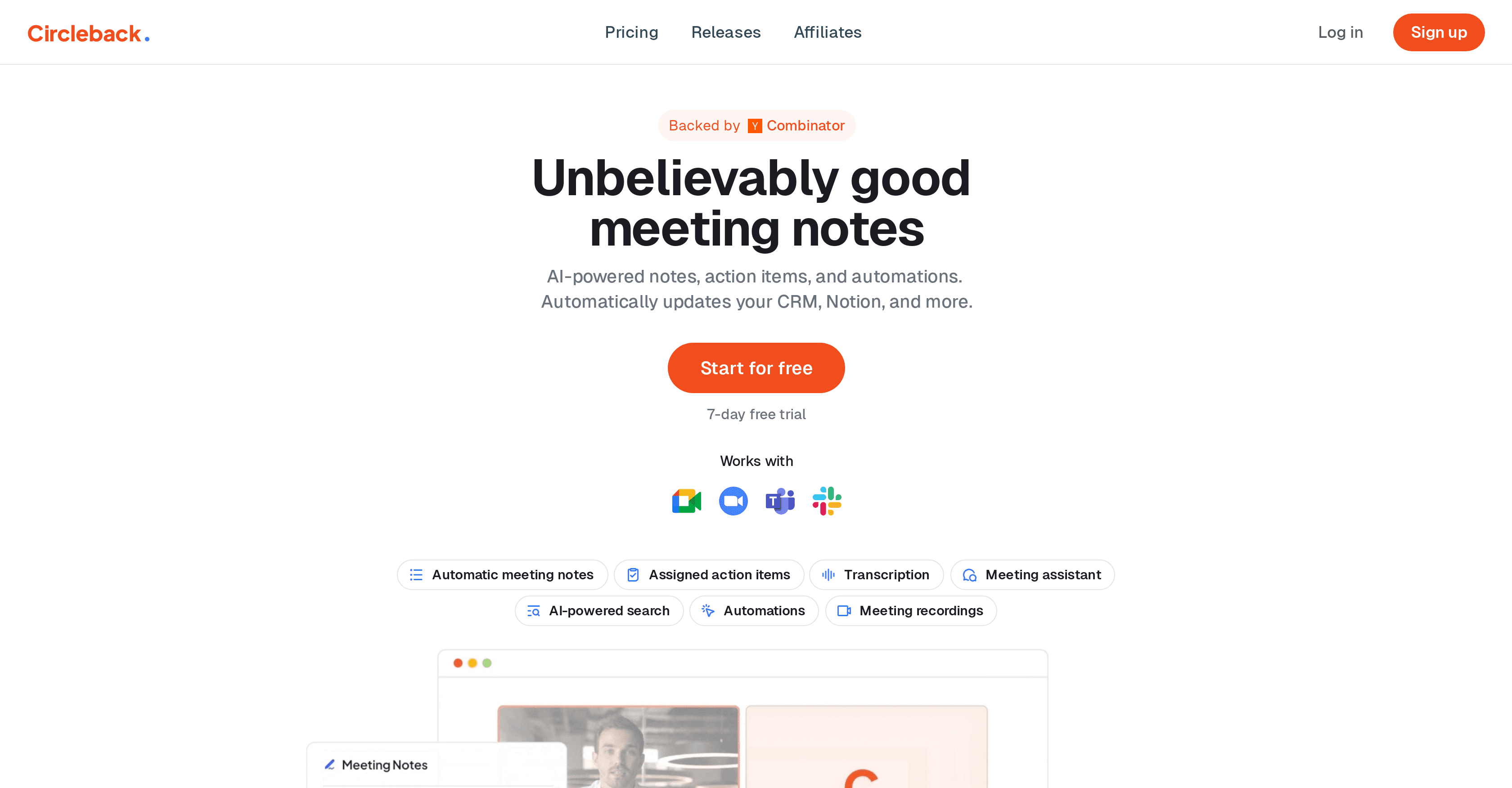 Circleback screenshot