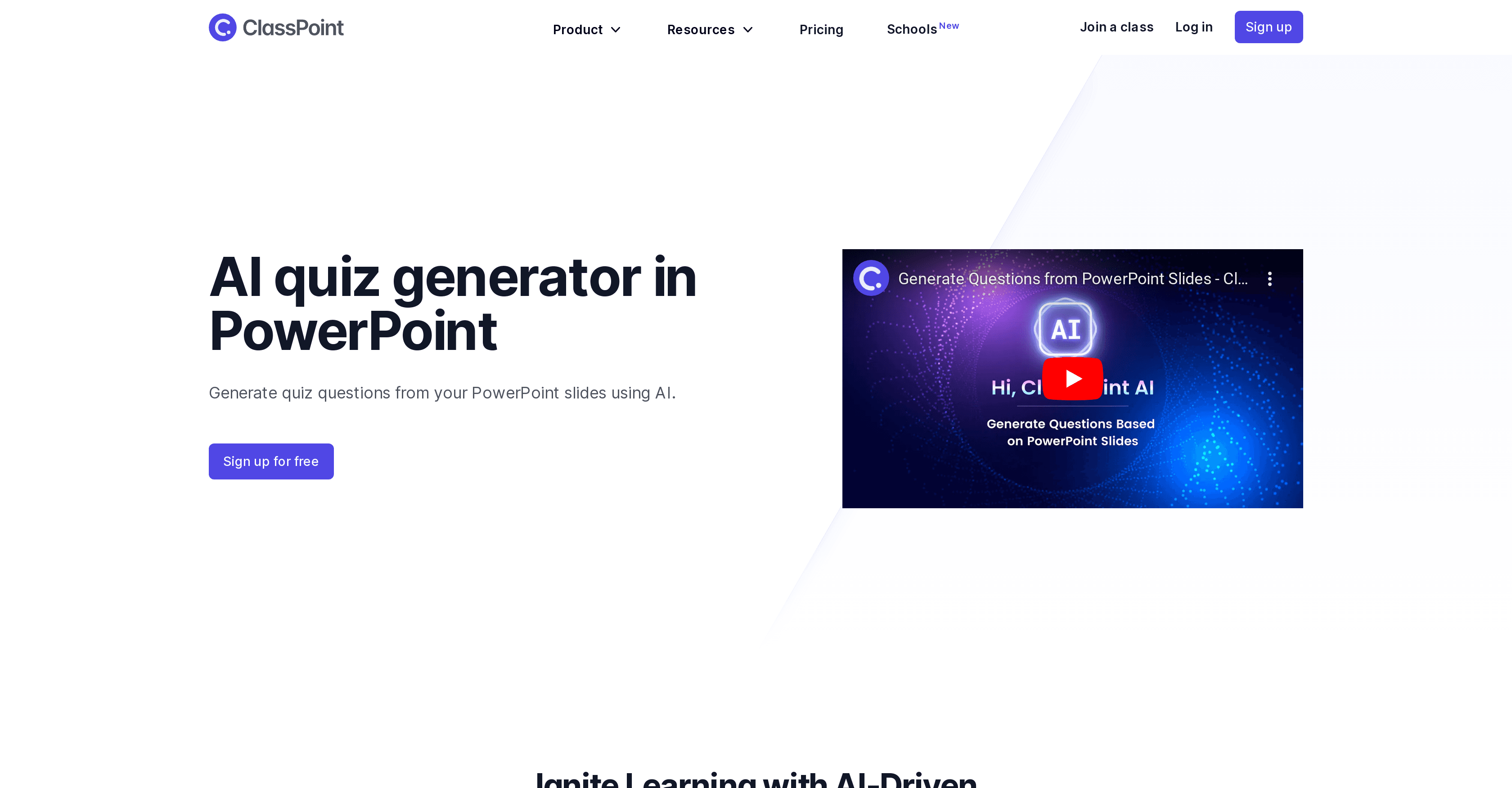 ClassPoint AI screenshot