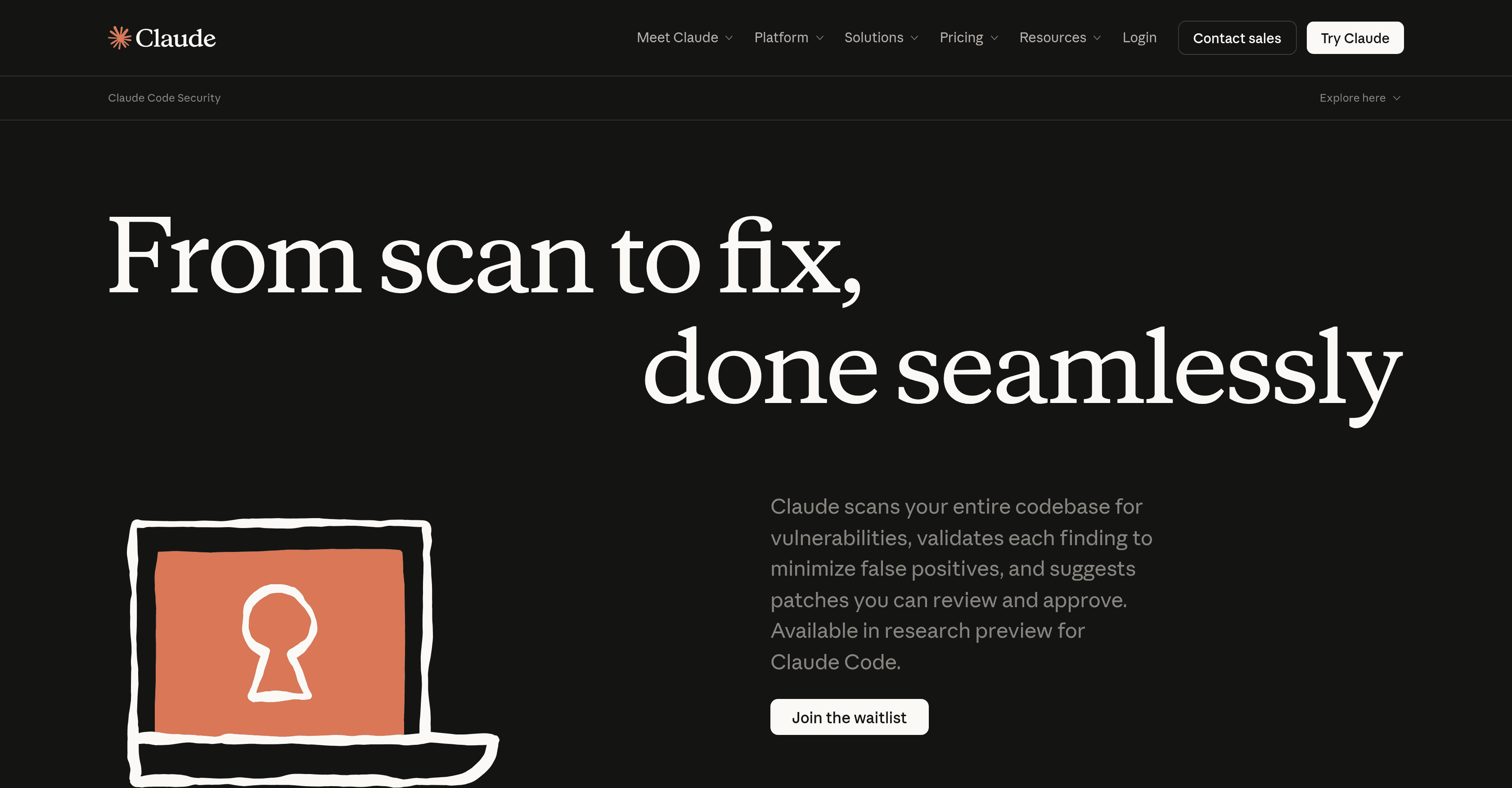 Claude Code Security screenshot