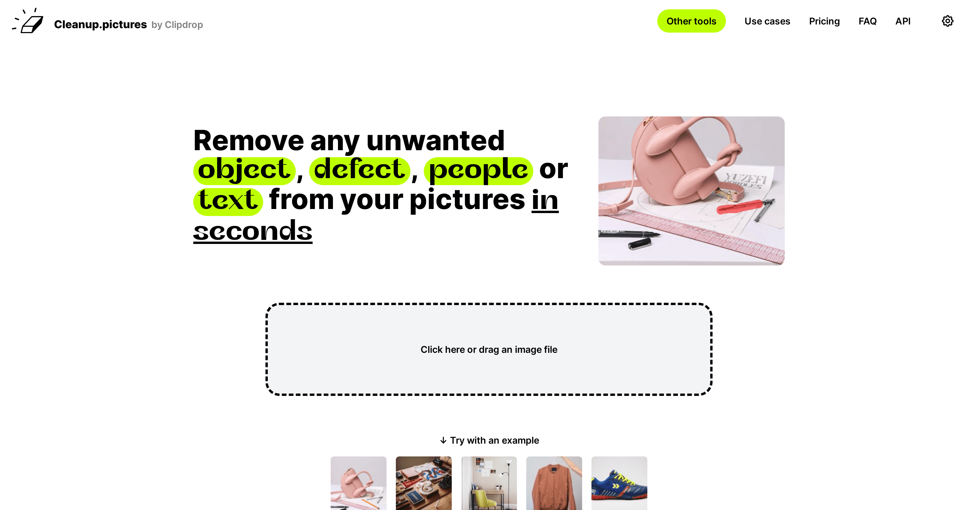 Cleanup pictures screenshot