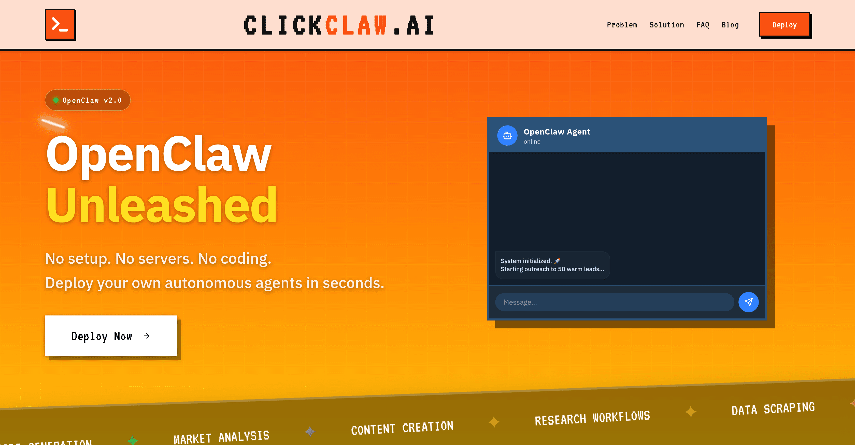 ClickClaw.AI screenshot