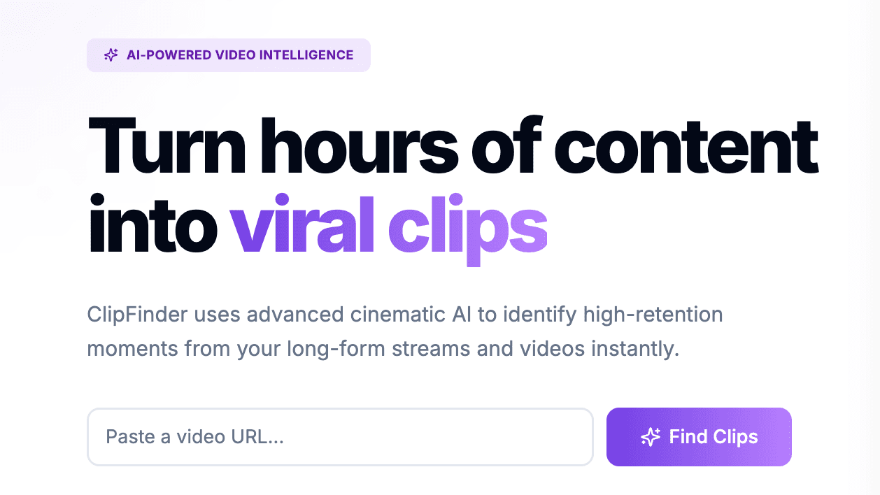 ClipFinder screenshot