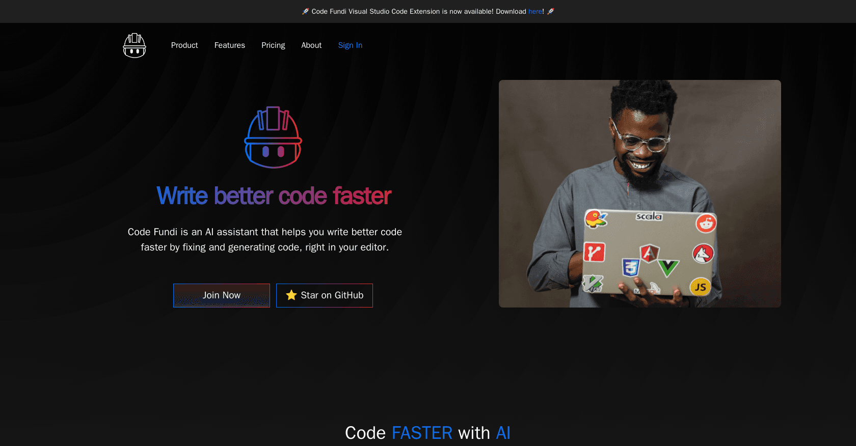 Code Fundi screenshot