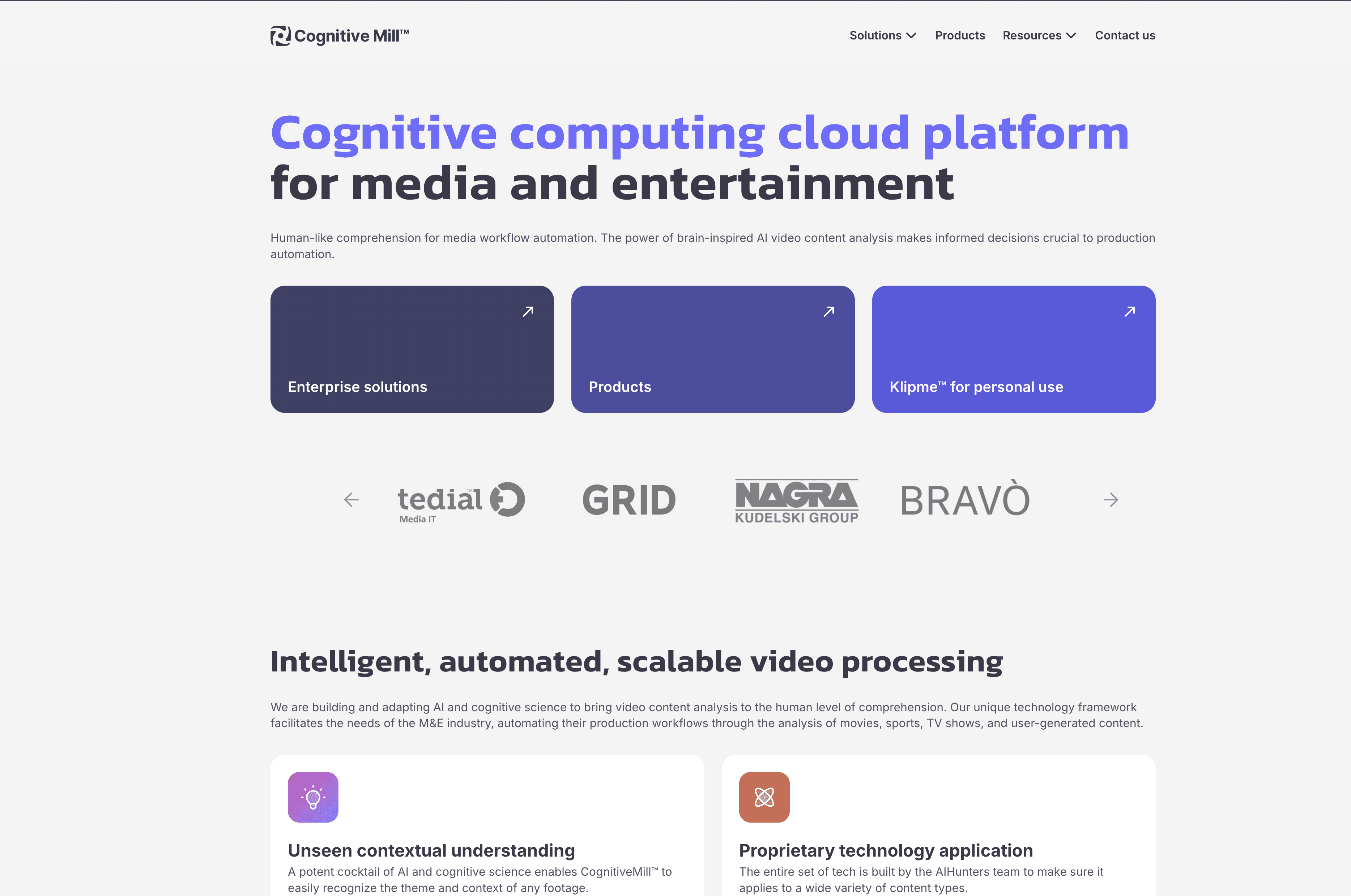 CognitiveMill screenshot