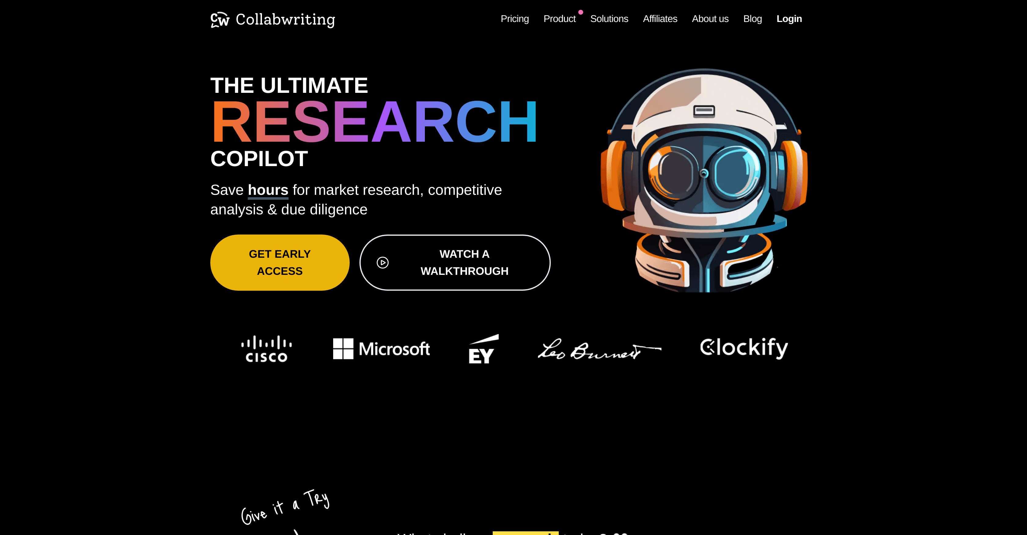 Collabwriting screenshot